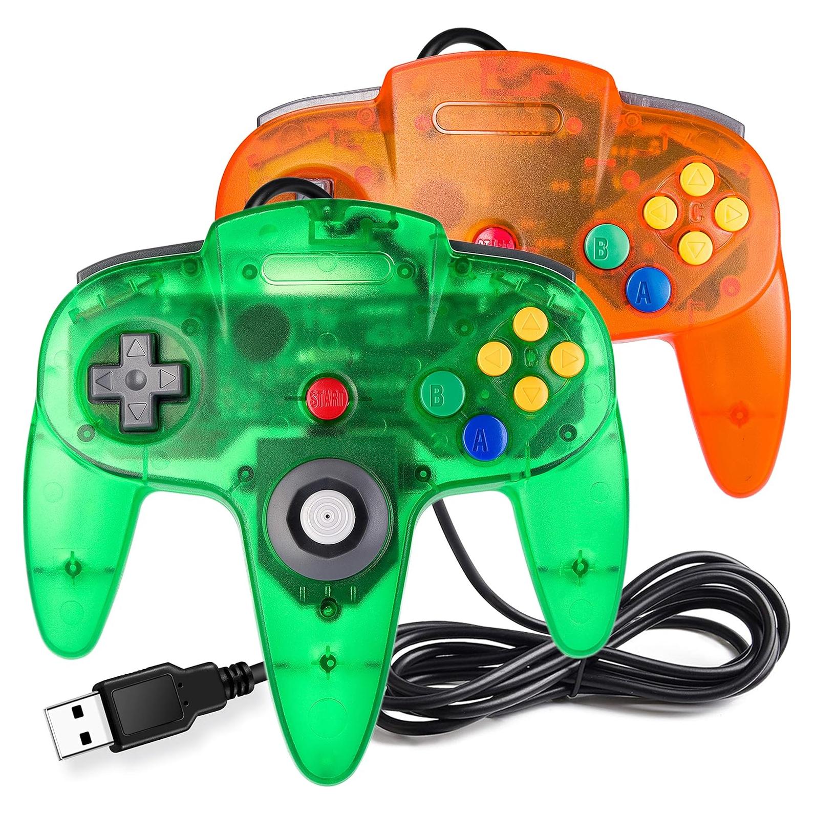Controlador USB SAFFUN N64 para PC y Consolas Retro
