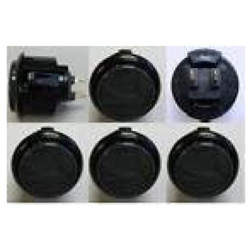 Botones de Arcade Sanwa OBSF-30 Negro/Gris 6 Pcs 30mm
