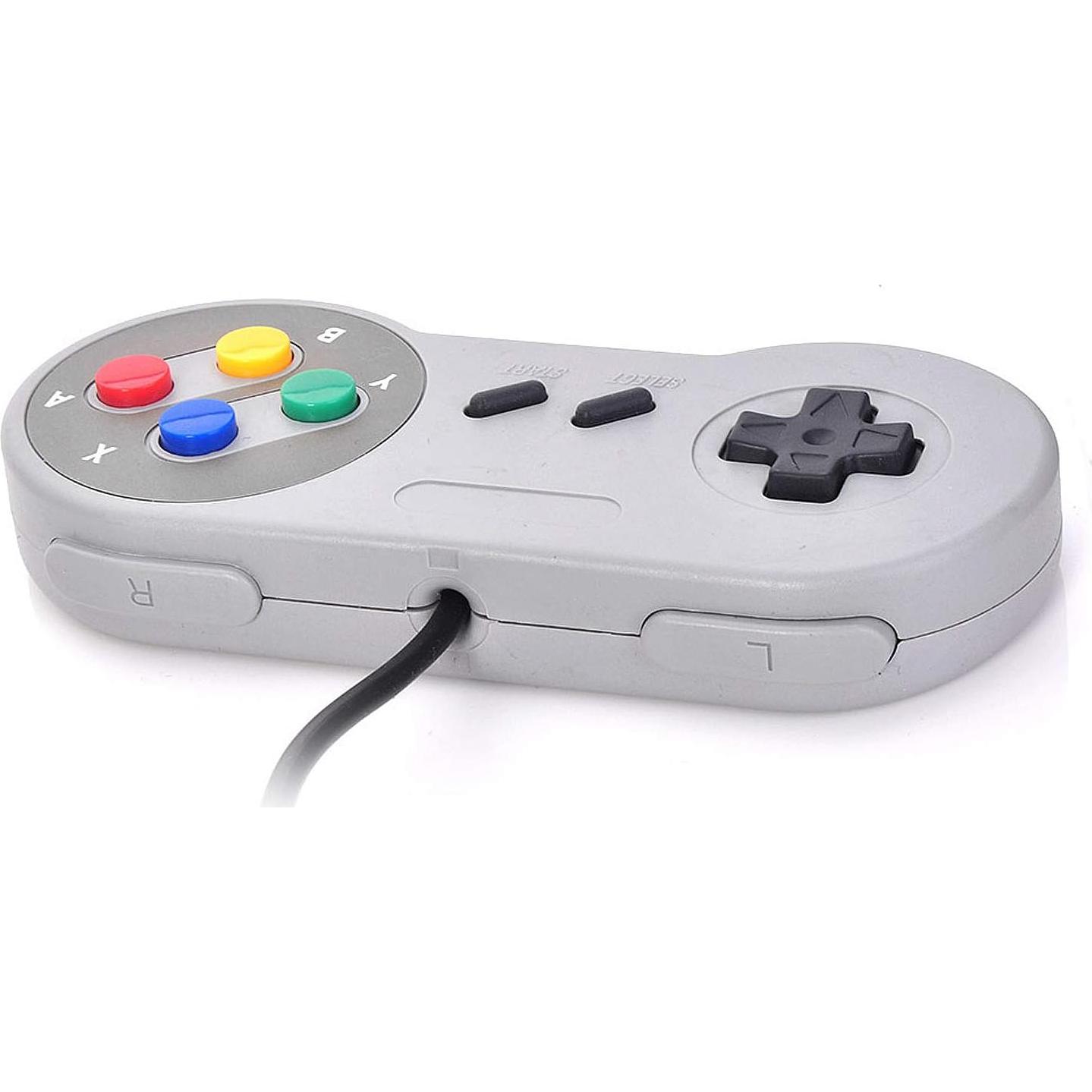 Paquete 2 Controladores USB Retro TOOPONE para PC y Mac