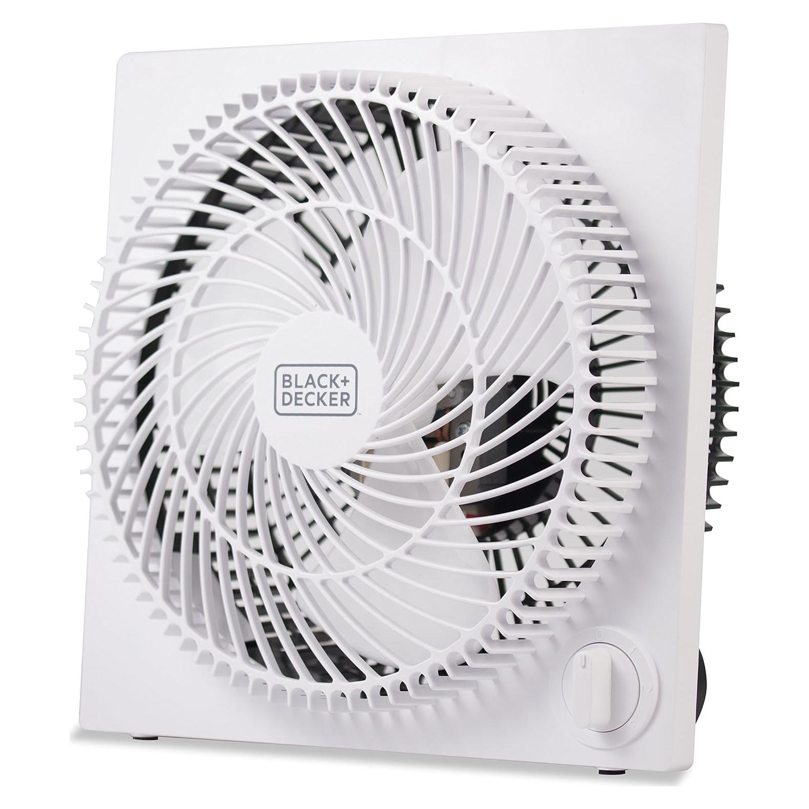 Ventilador de Caja BLACK+DECKER 9" Silencioso 3 Velocidades