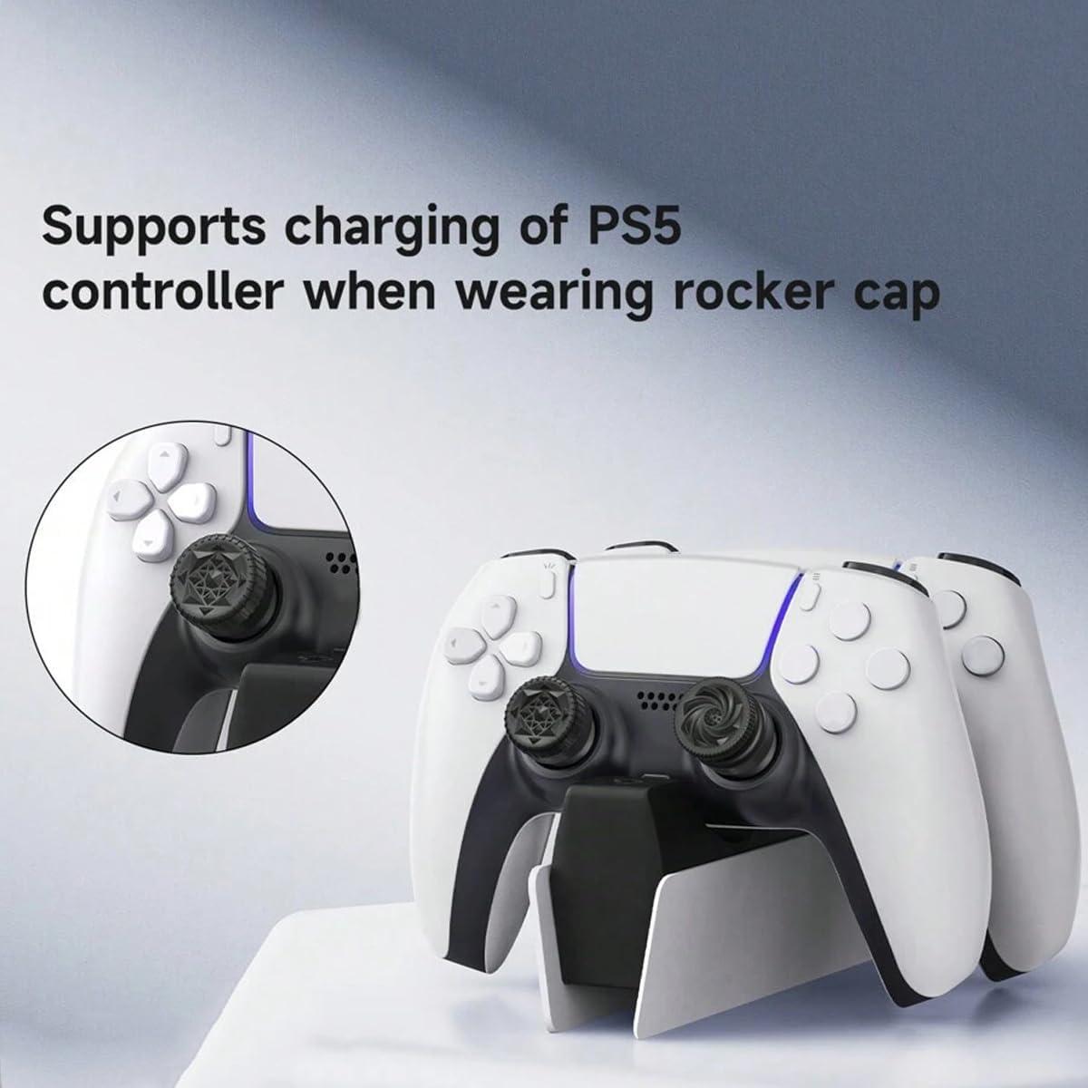 Extensor de Thumbstick YOVDA para PS5/PS4 - 4 Pcs Negro