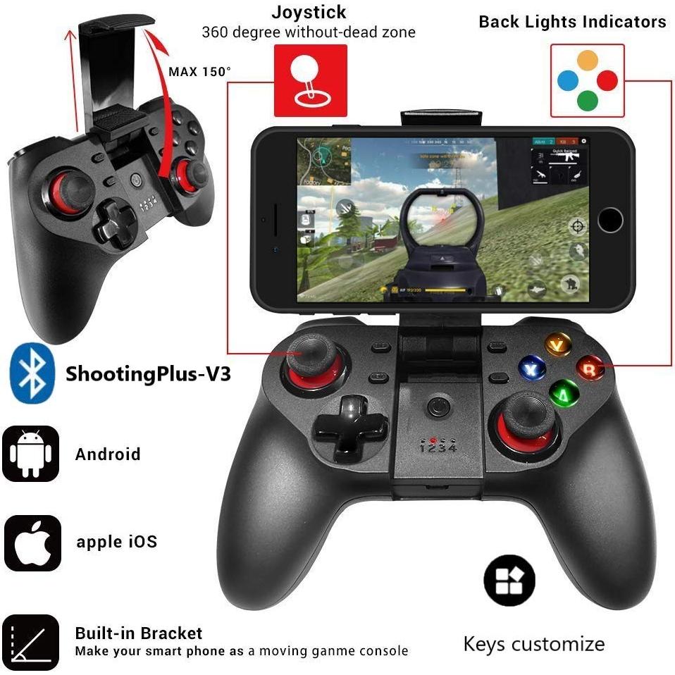 Controlador de Juego Móvil TECGAMER Inalámbrico Bluetooth