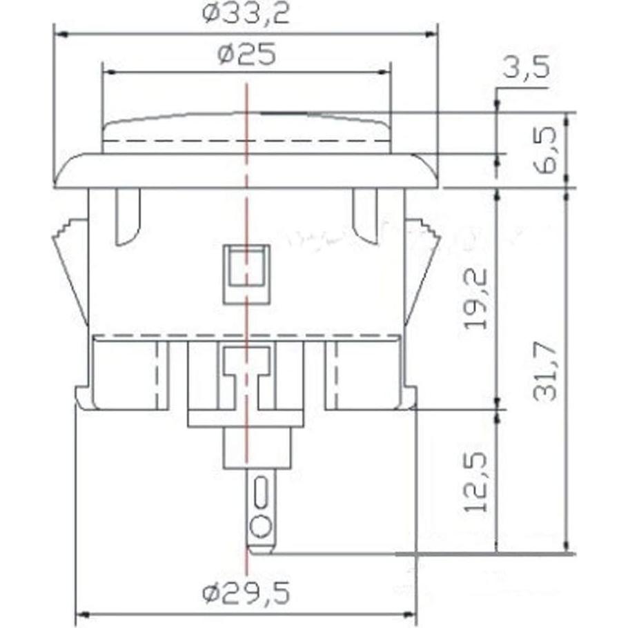 Botón de Presión Sanwa OBSF-30 30mm Original para Arcade