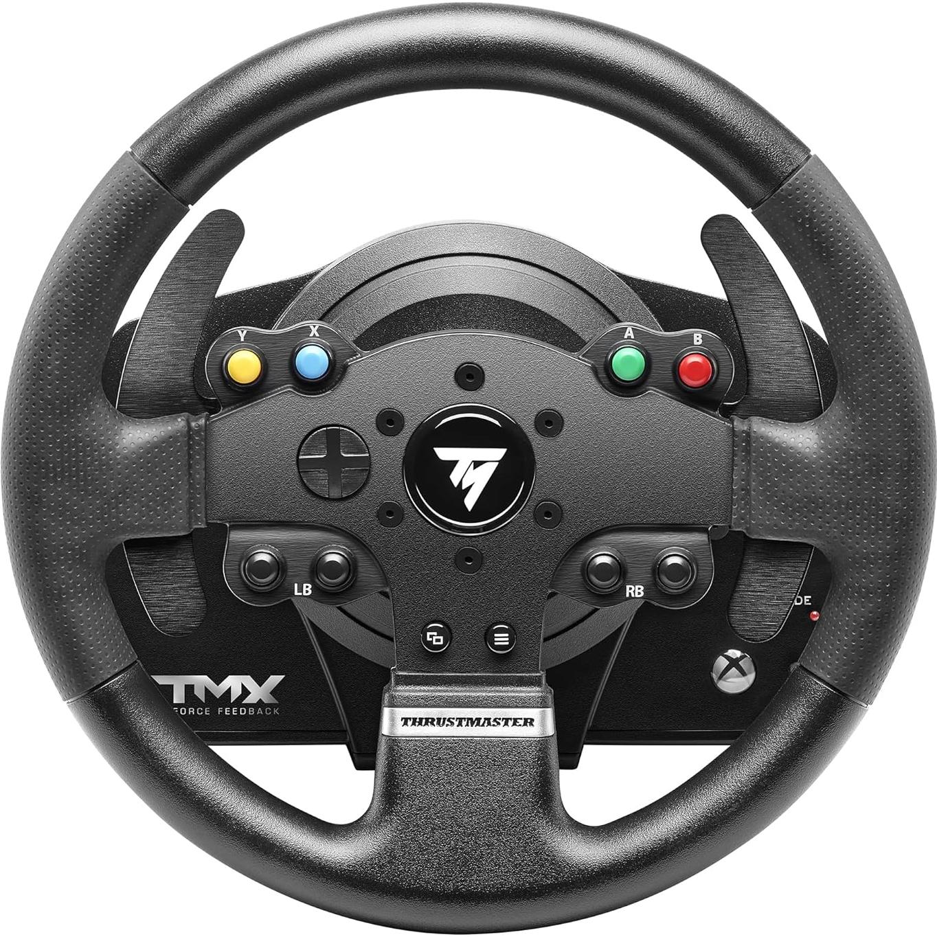 Volante ThrustMaster TMX 11" con pedales y fuerza