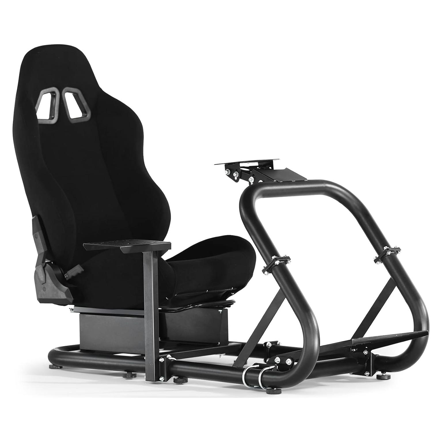 Cockpit Simulador de Carreras Anman Ajustable 135x81cm