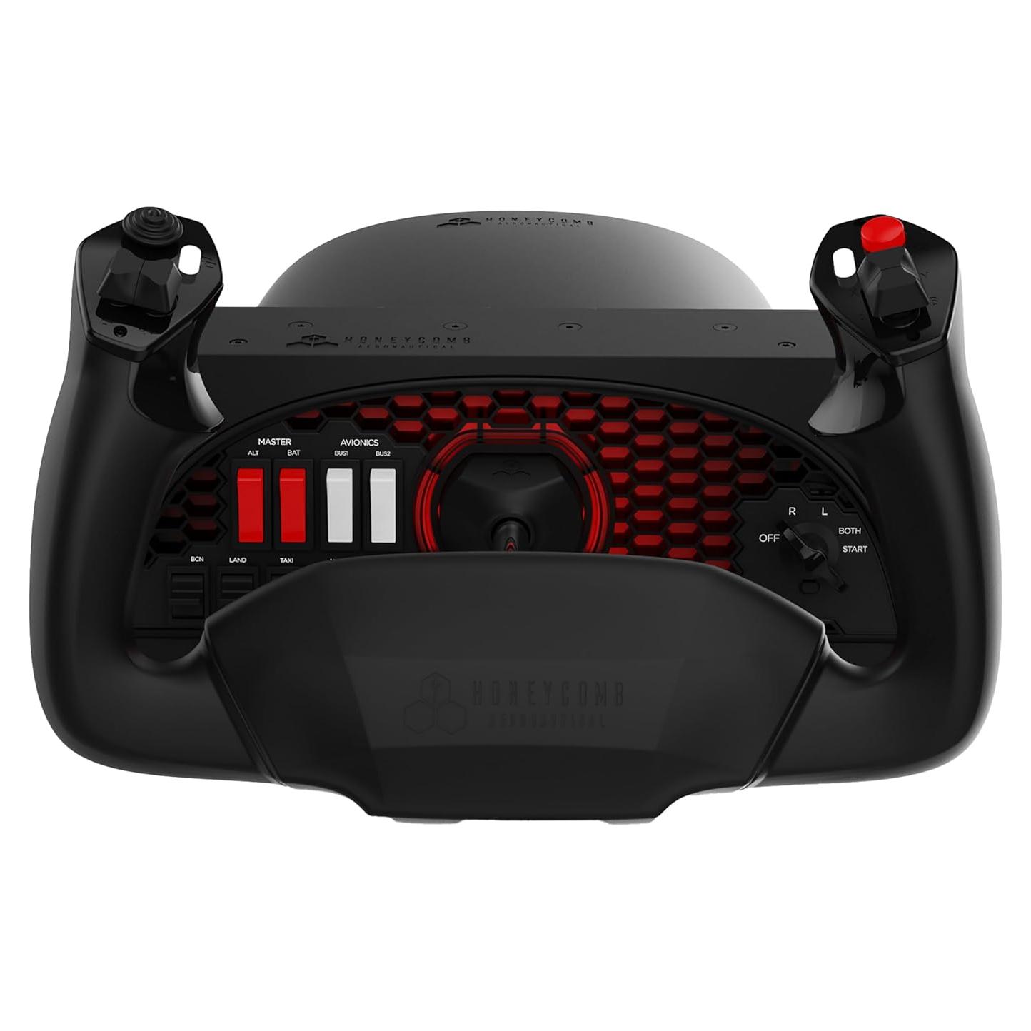 Yugo de Simulador de Vuelo Honeycomb Alpha con Panel