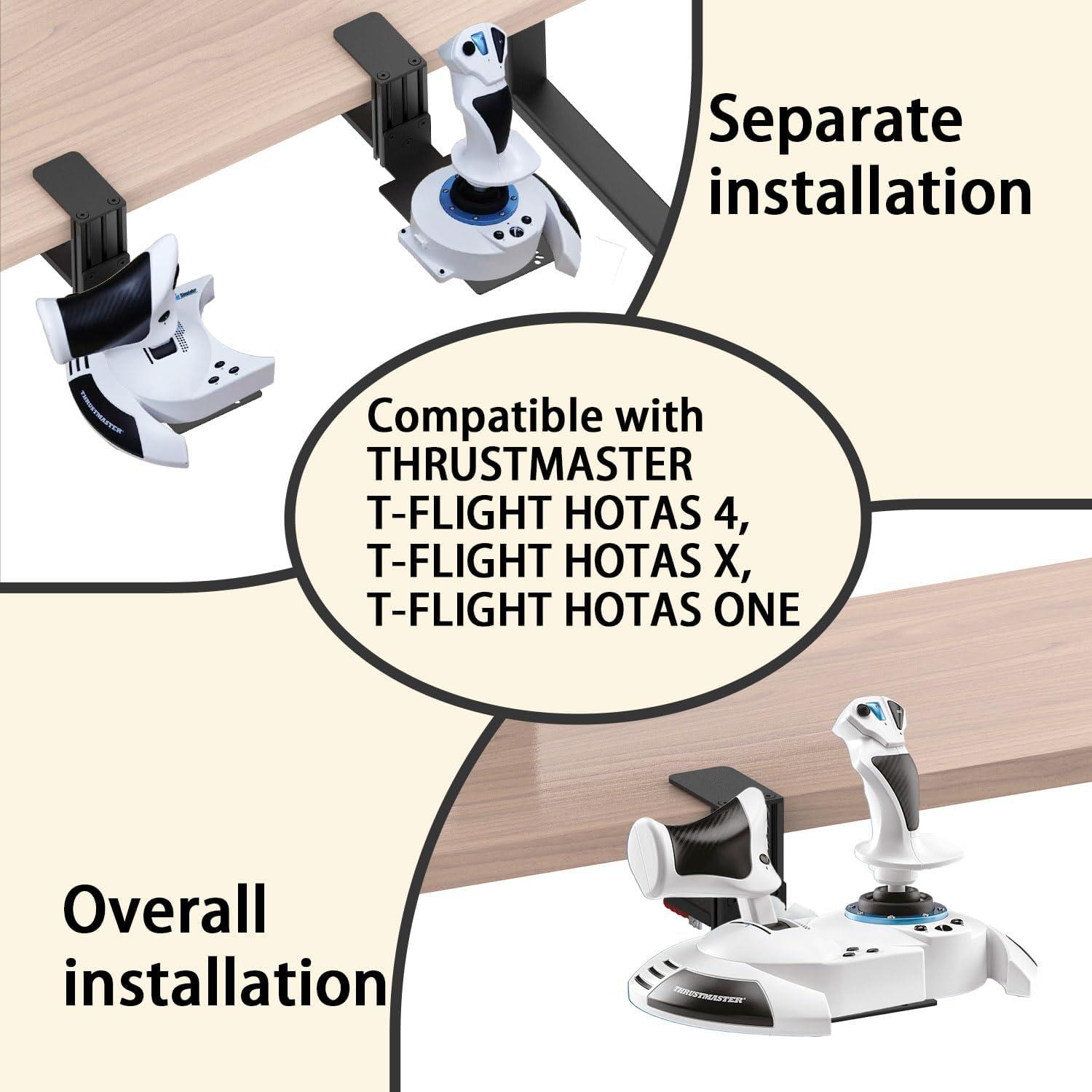 Soporte de Escritorio Metal BUJ para Joysticks de Vuelo