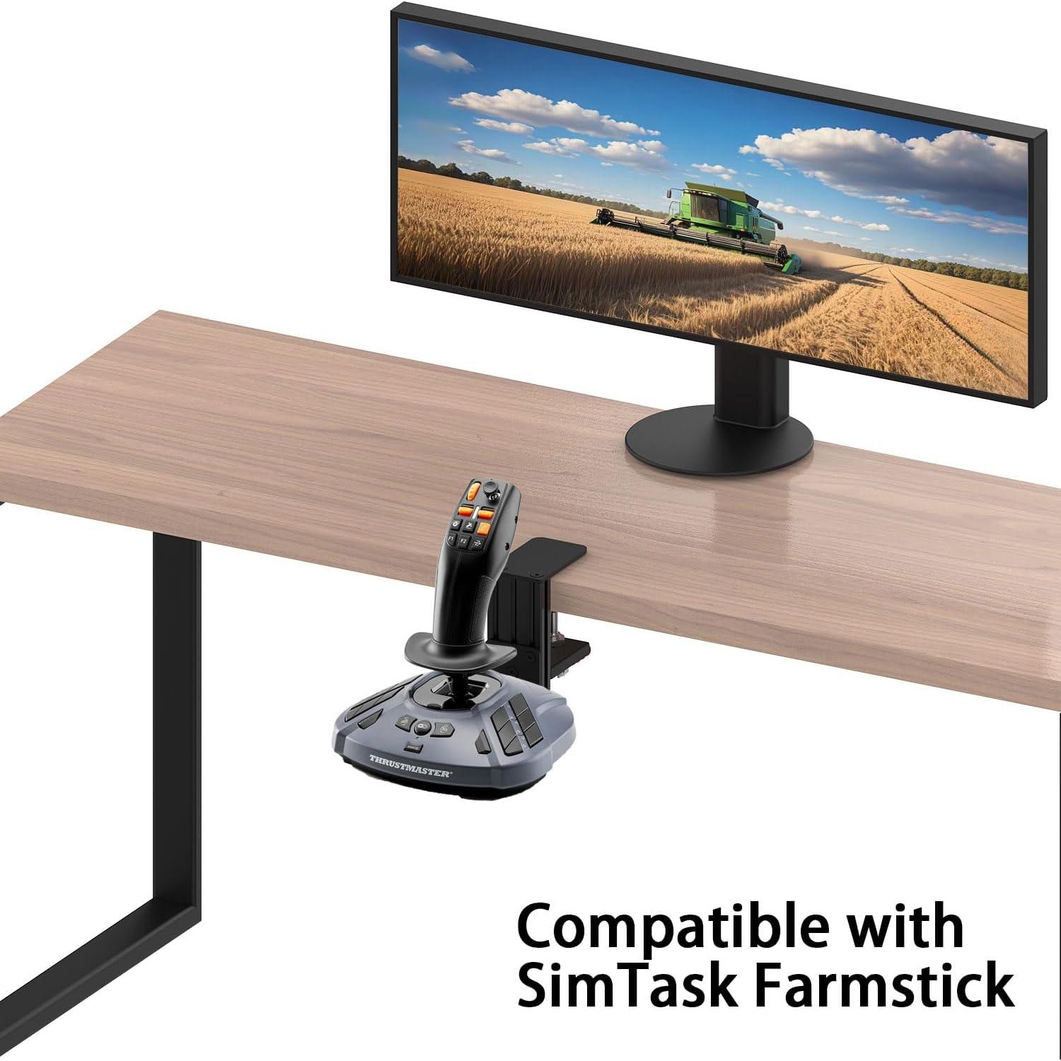 Soporte de Escritorio Metal BUJ para Joysticks de Vuelo