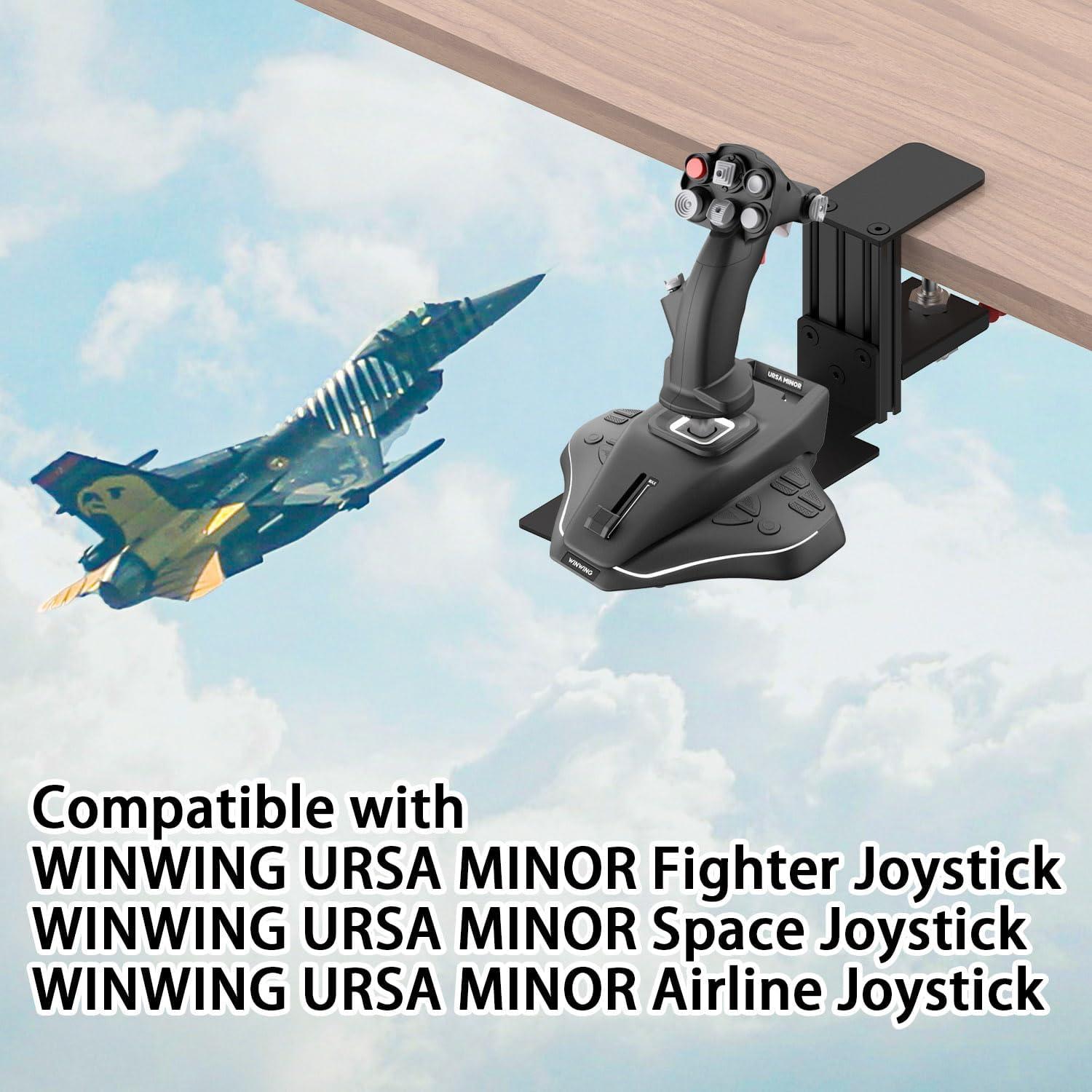 Soporte de Escritorio Metal BUJ para Joysticks de Vuelo