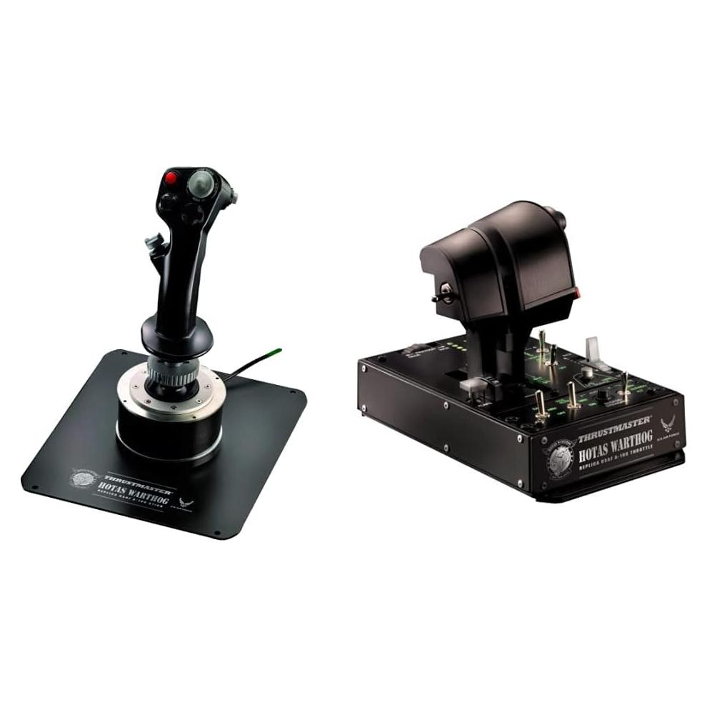 Simulador de Vuelo Thrustmaster HOTAS Warthog - Joystick y Aceleradores