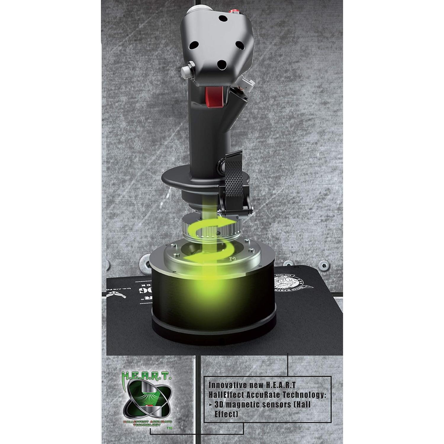 Simulador de Vuelo Thrustmaster HOTAS Warthog - Joystick y Aceleradores