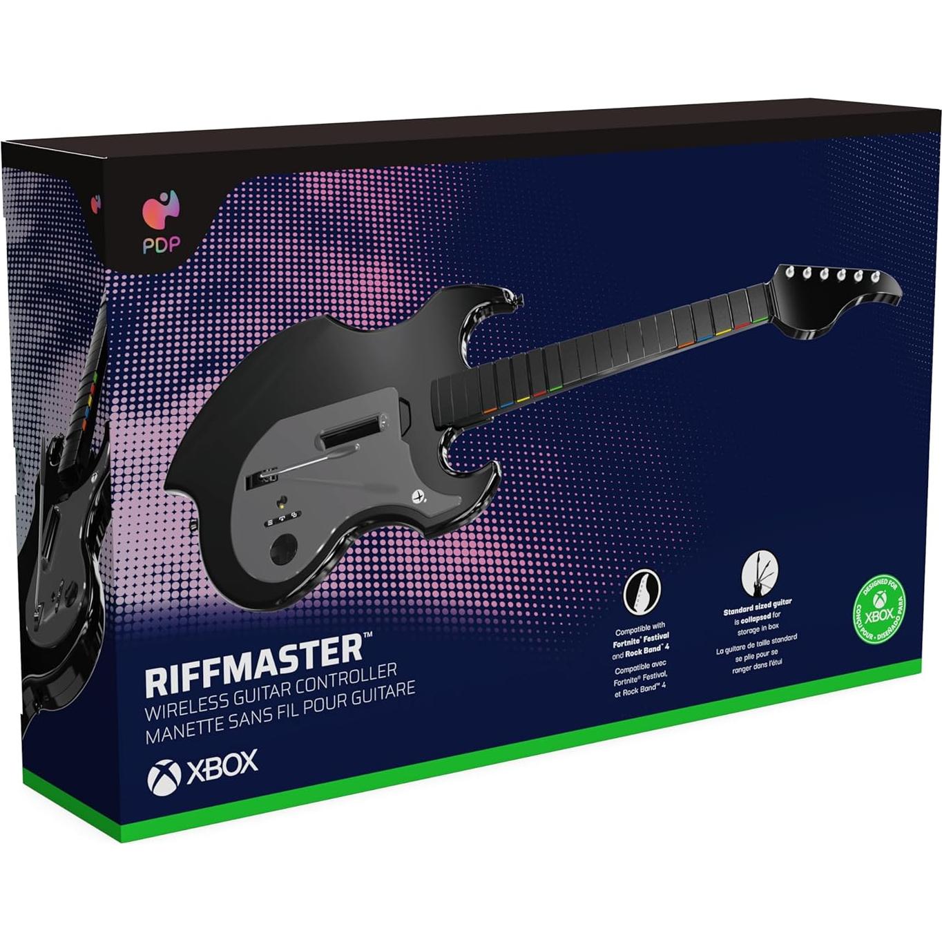 Controlador de guitarra inalámbrico PDP RIFFMASTER Xbox PC