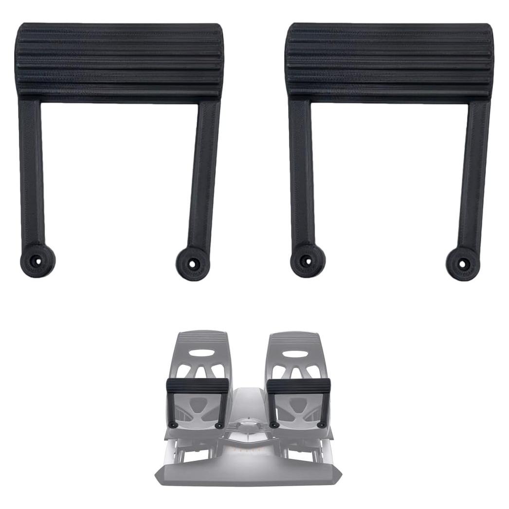 Reposapiés Mejorados XINGBIRDS para Pedales Thrustmaster TFRP