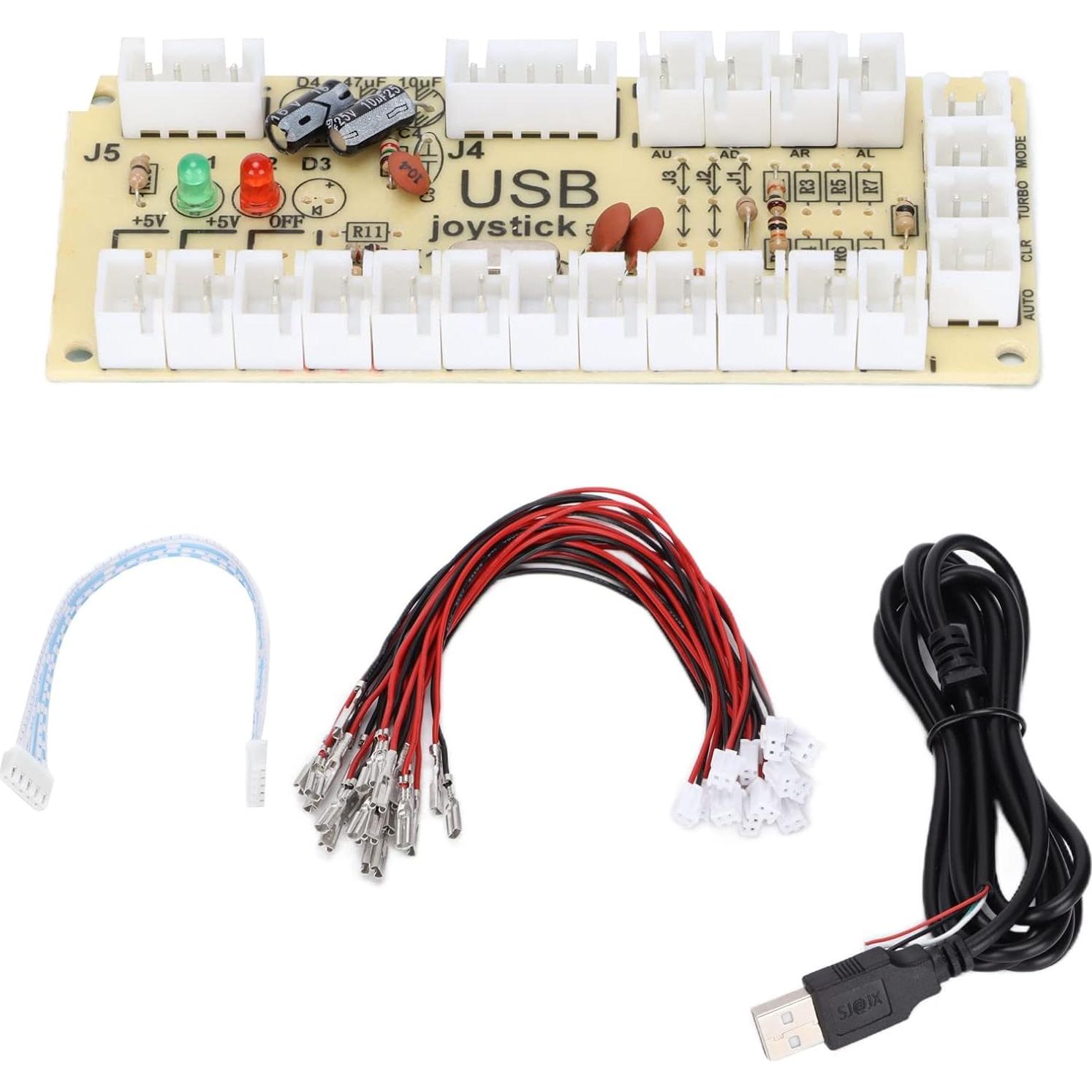 Placa Codificador USB Kafuty para Arcade PC y Raspberry Pi