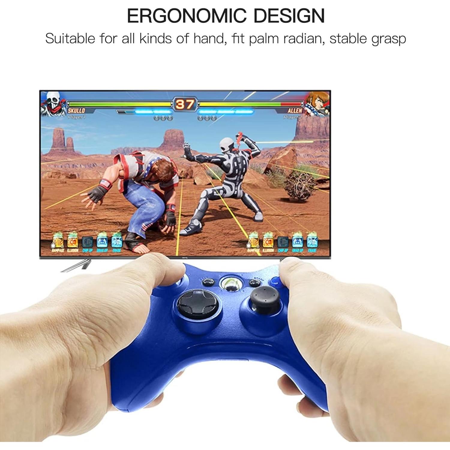 Controlador con cable USB USonline911 para Xbox 360 y PC