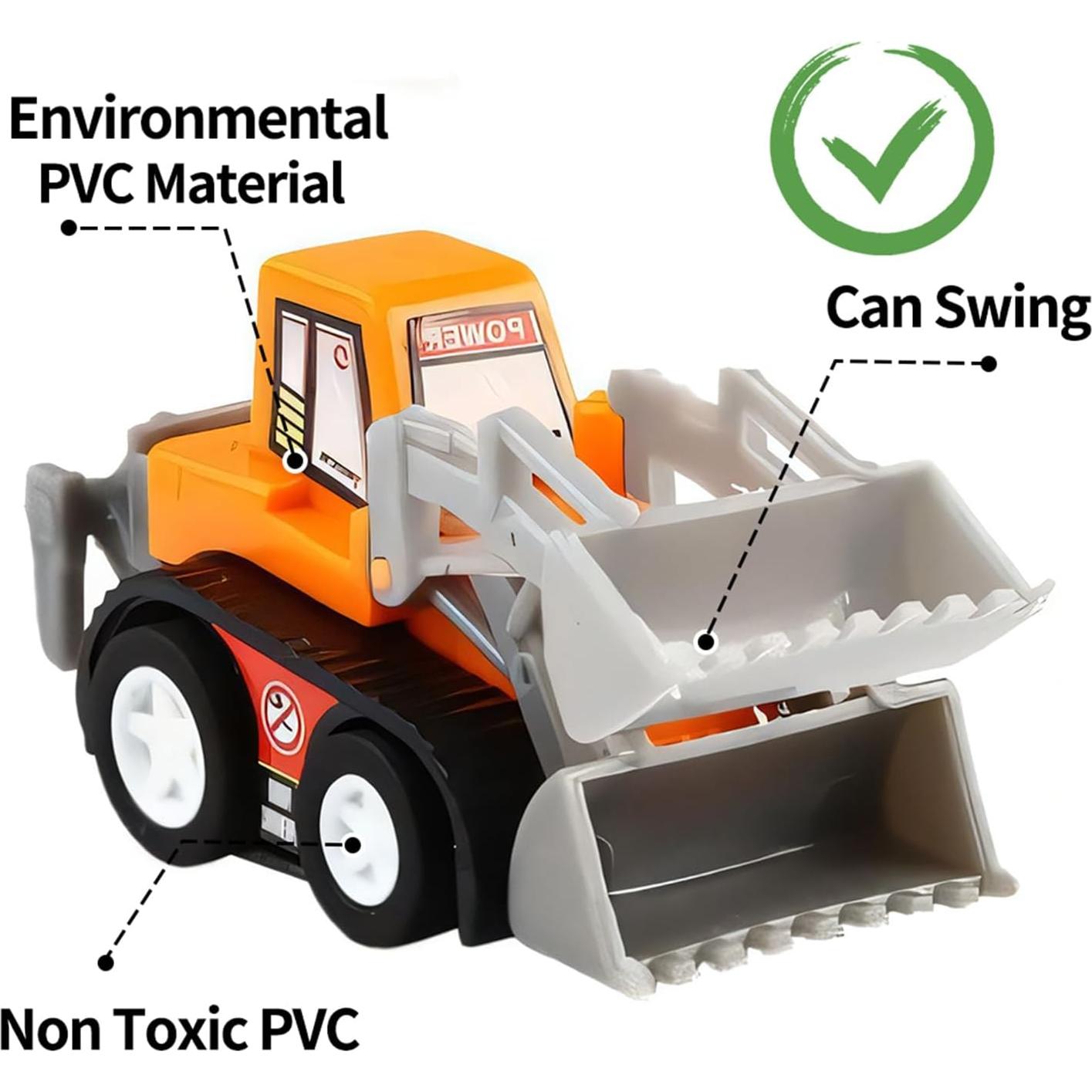 Vehículos de Retroceso Yeonha Paquete 12 Mini Autos 6,35 cm