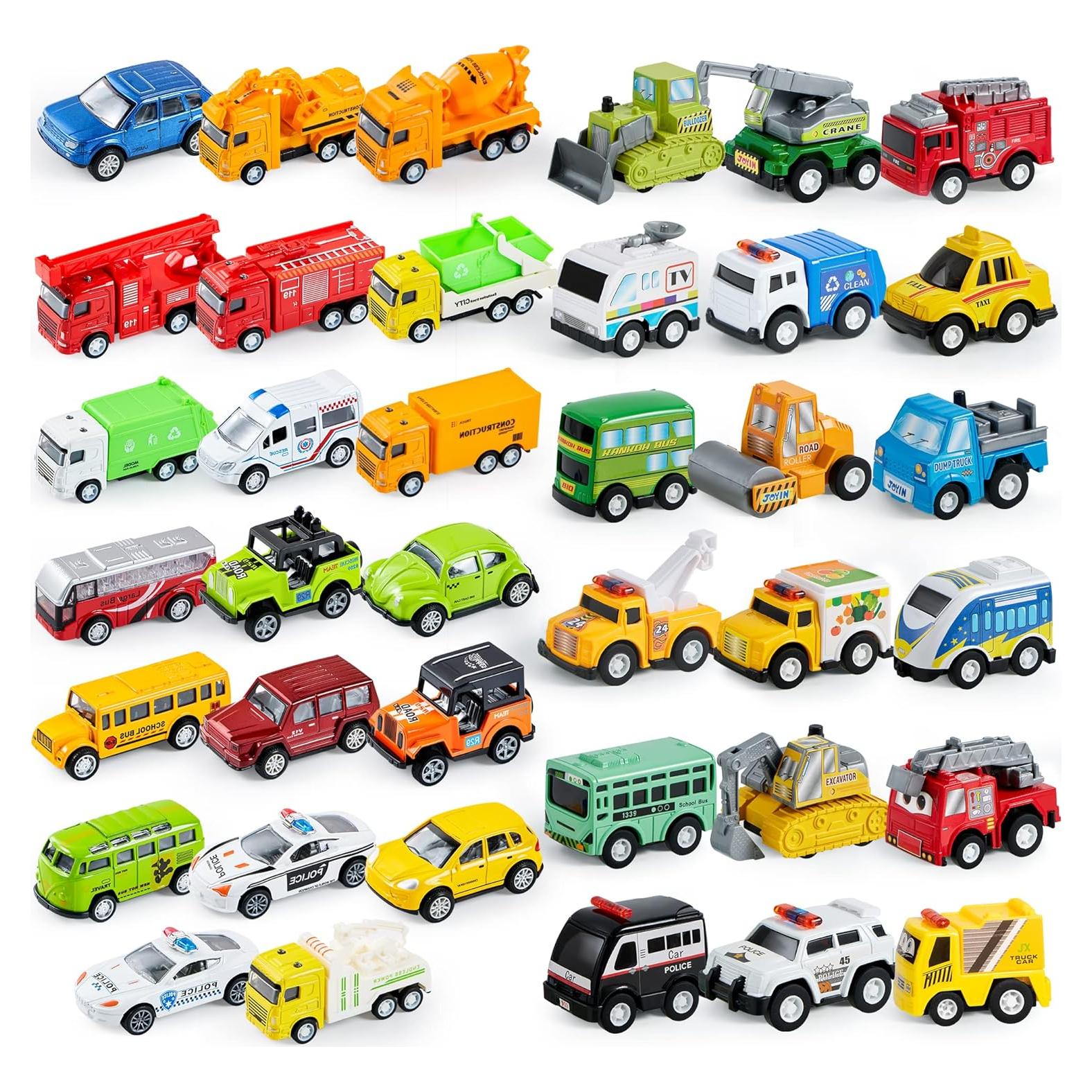 Set de Vehículos de Juguete JOYIN 38 Piezas para Niños
