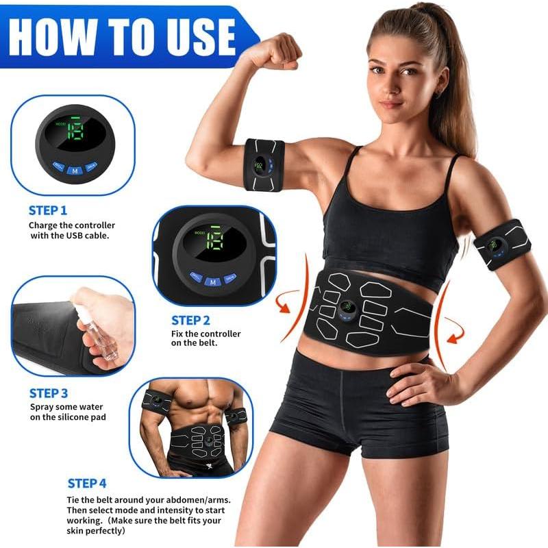 Estimulador Muscular Electrónico MarCoolTrip MZ para Abdomen