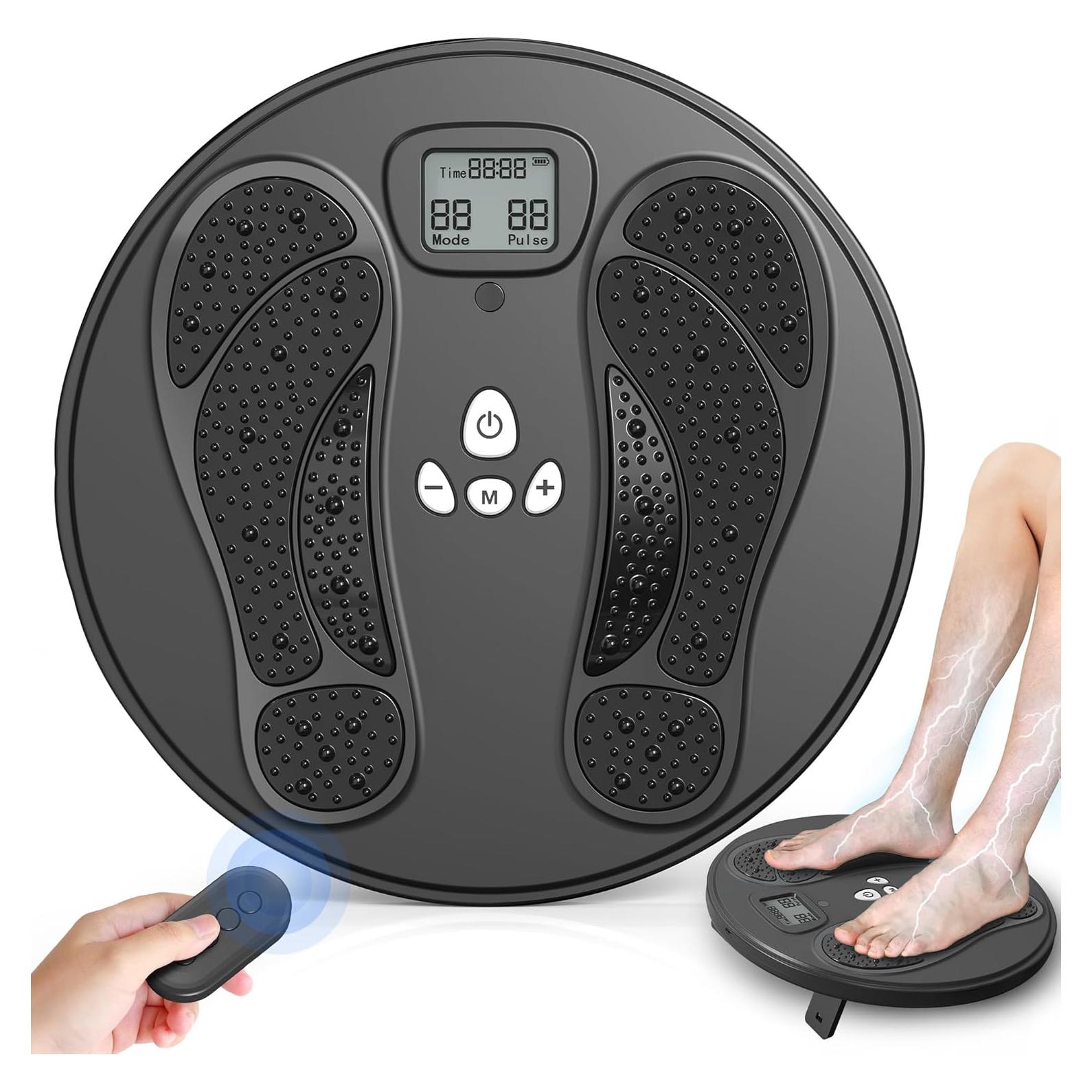 Masajeador de pies EMS Uoboo AST-300W, 10 modos, alivio dolor