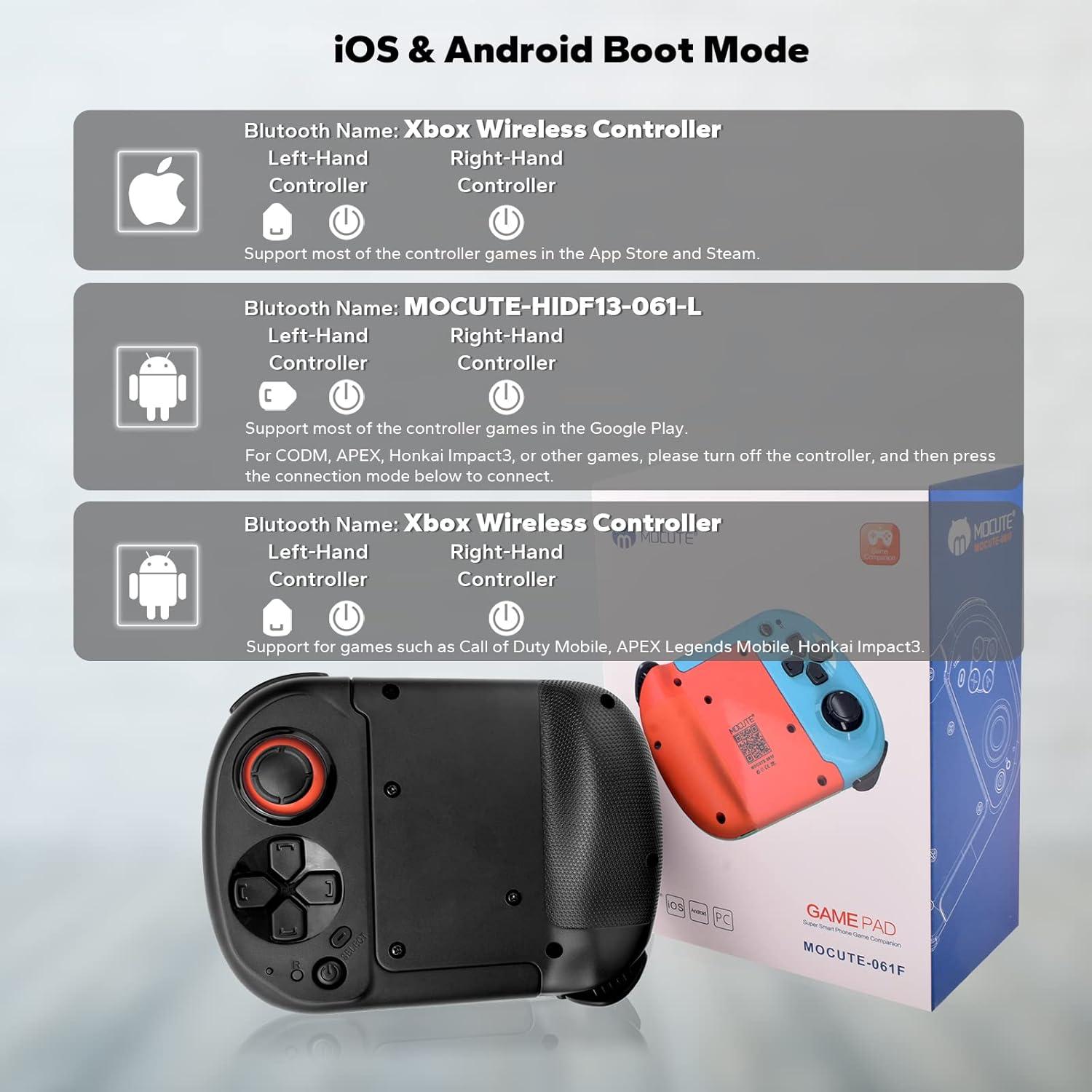Controlador Inalámbrico arVin para iPhone y Android Bluetooth