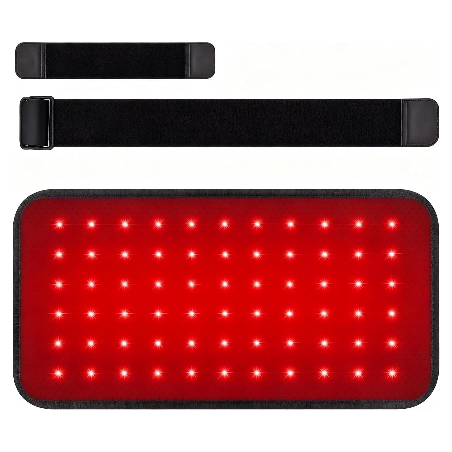 Alfombra de Terapia de Luz Roja Ziptly 660nm 850nm LED Ajustable