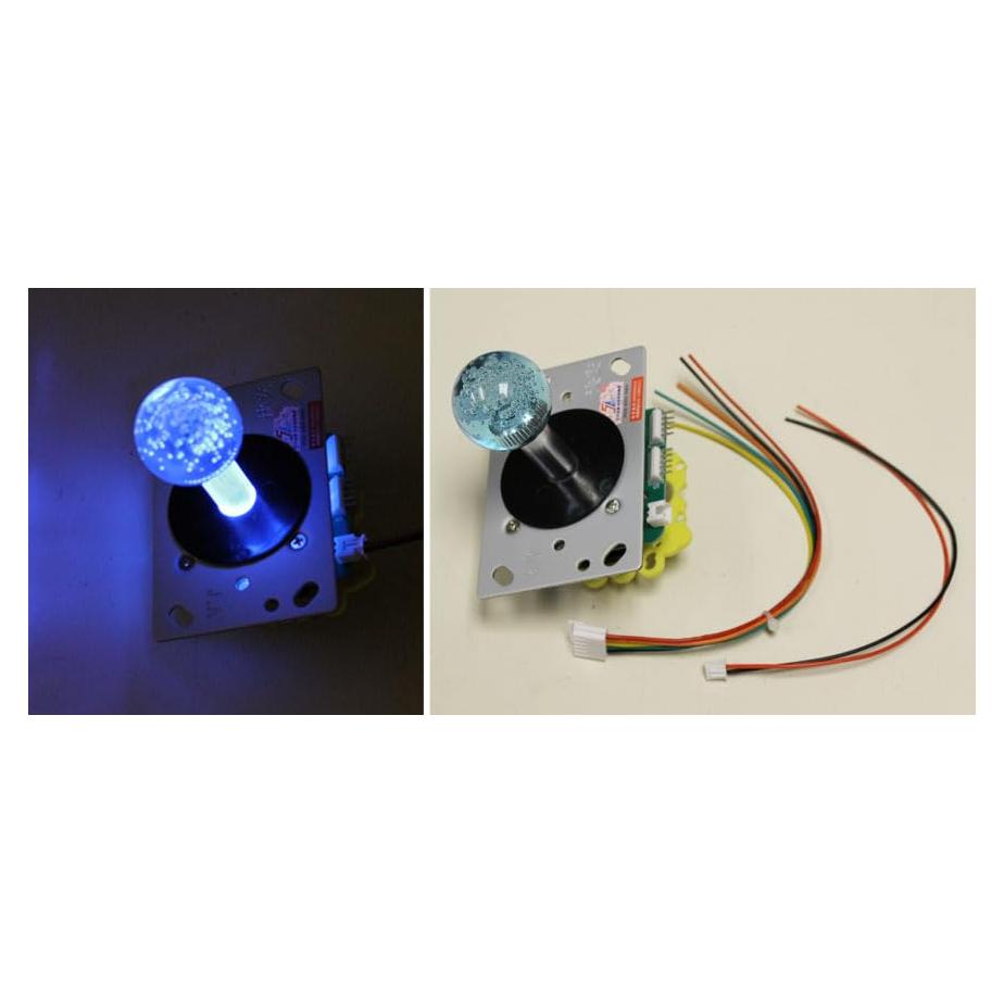 Joystick de Arcade RetroArcade LED Iluminado 8/4 Vías 34.7mm