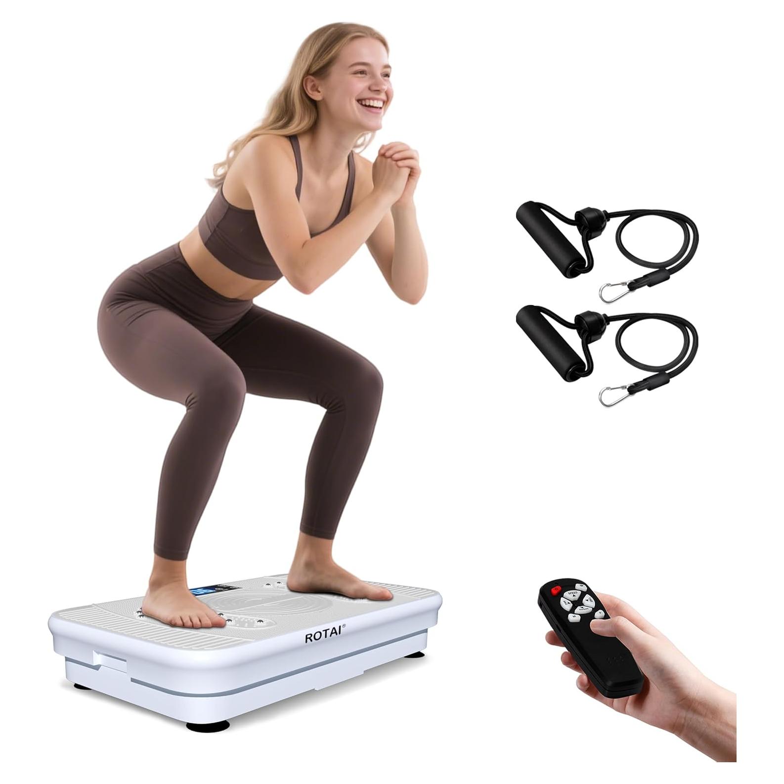 Máquina de Ejercicio Vibratoria ROTAÍ ROTVP003-LGY 181.44 kg