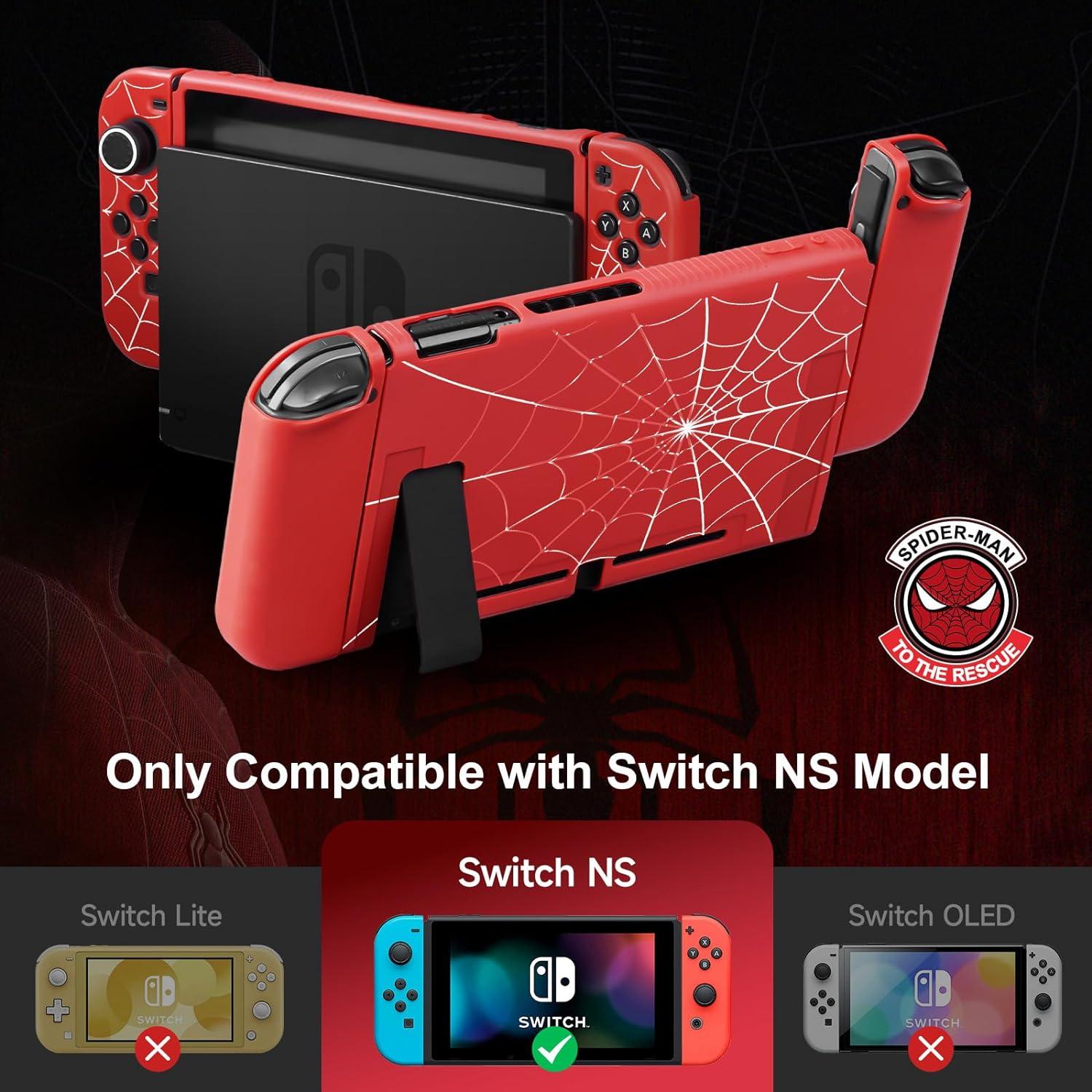 Funda Protectora JINGDU para Nintendo Switch 2017 Roja