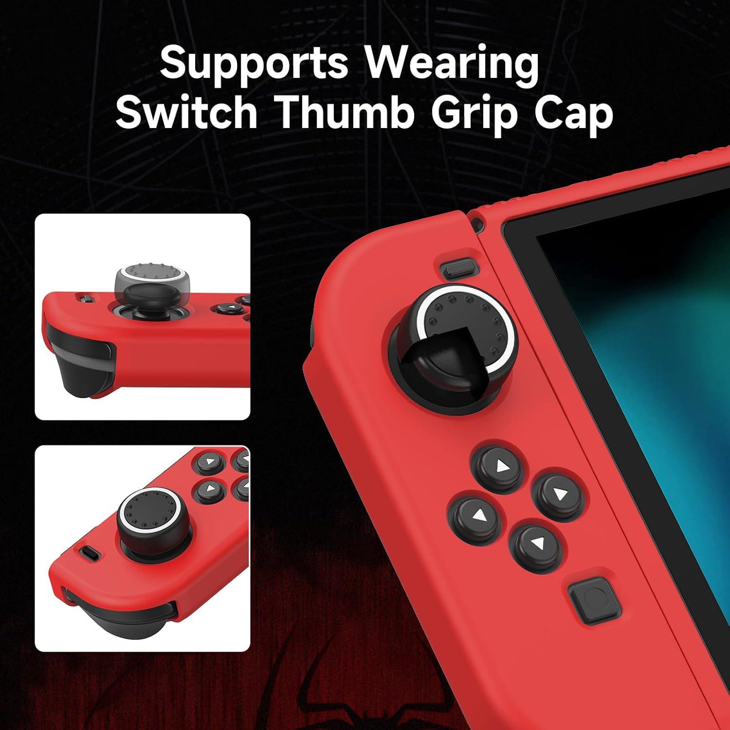 Funda Protectora JINGDU para Nintendo Switch 2017 Roja