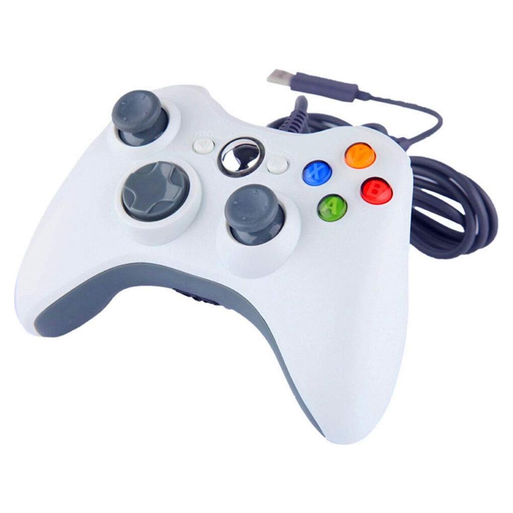 Controlador con cable Wiresmith Xbox 360 - 1,52 m - Blanco