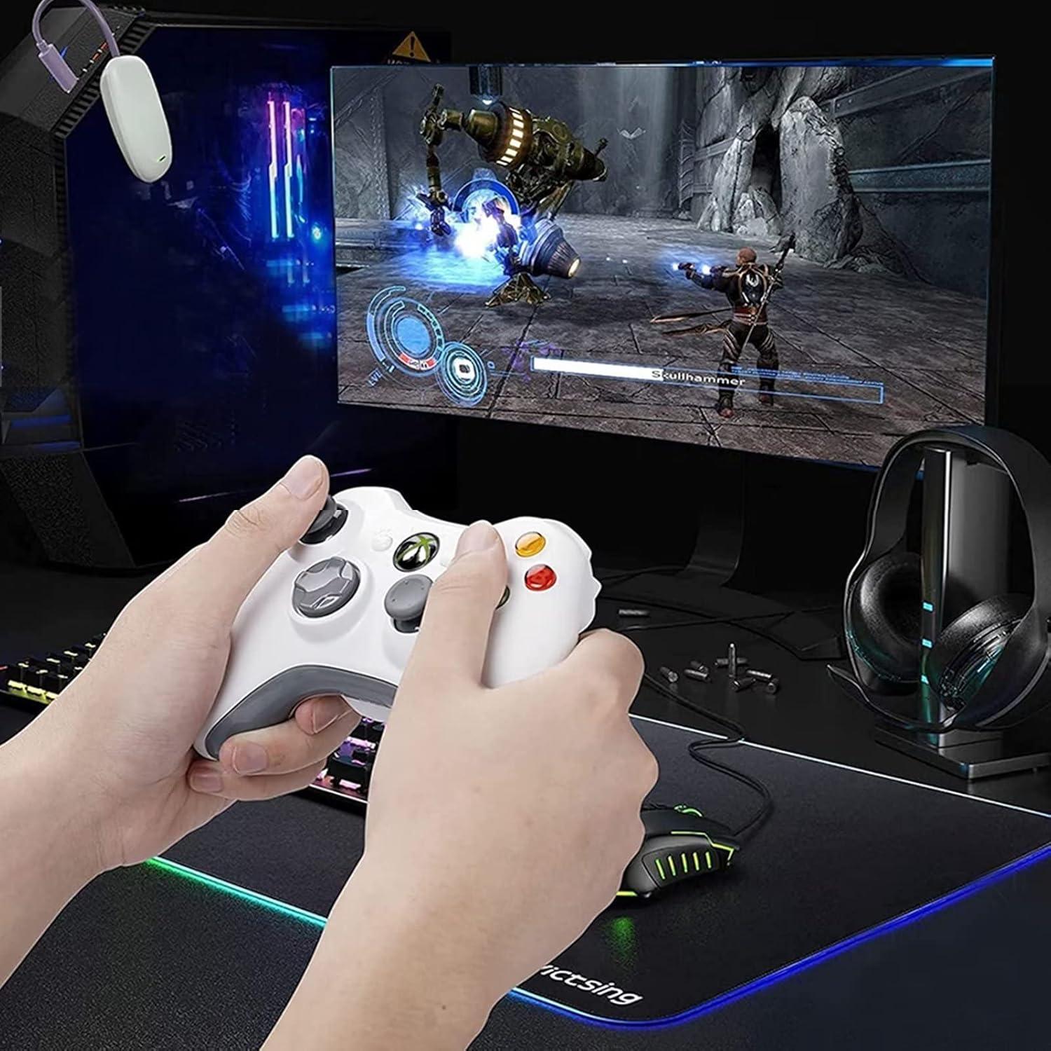 Gamepad USB con Cable USonline911 para Xbox 360 y PC