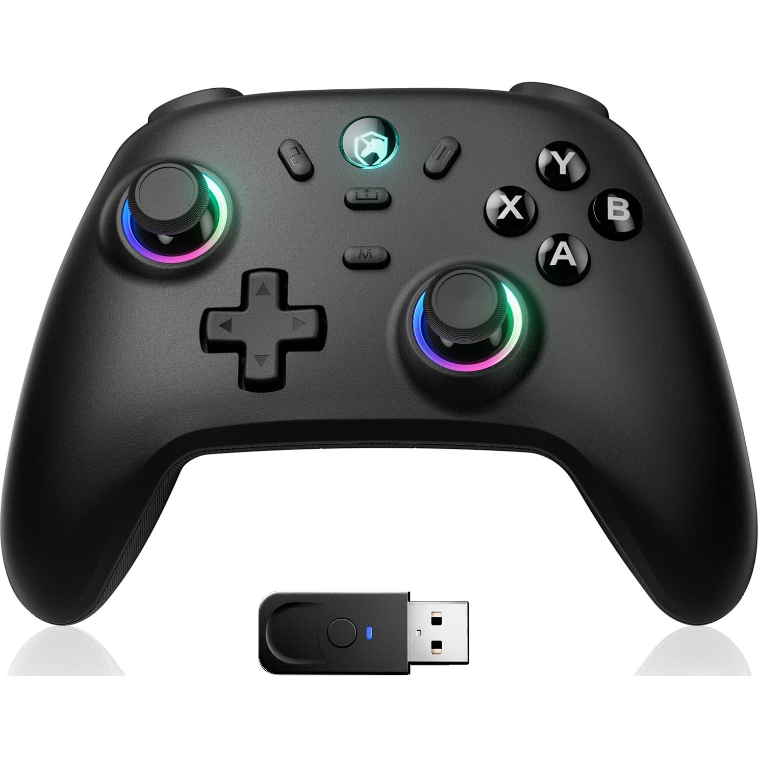 Controlador Inalámbrico ECHTPower para PC y Switch - Joystick Sin Deriva