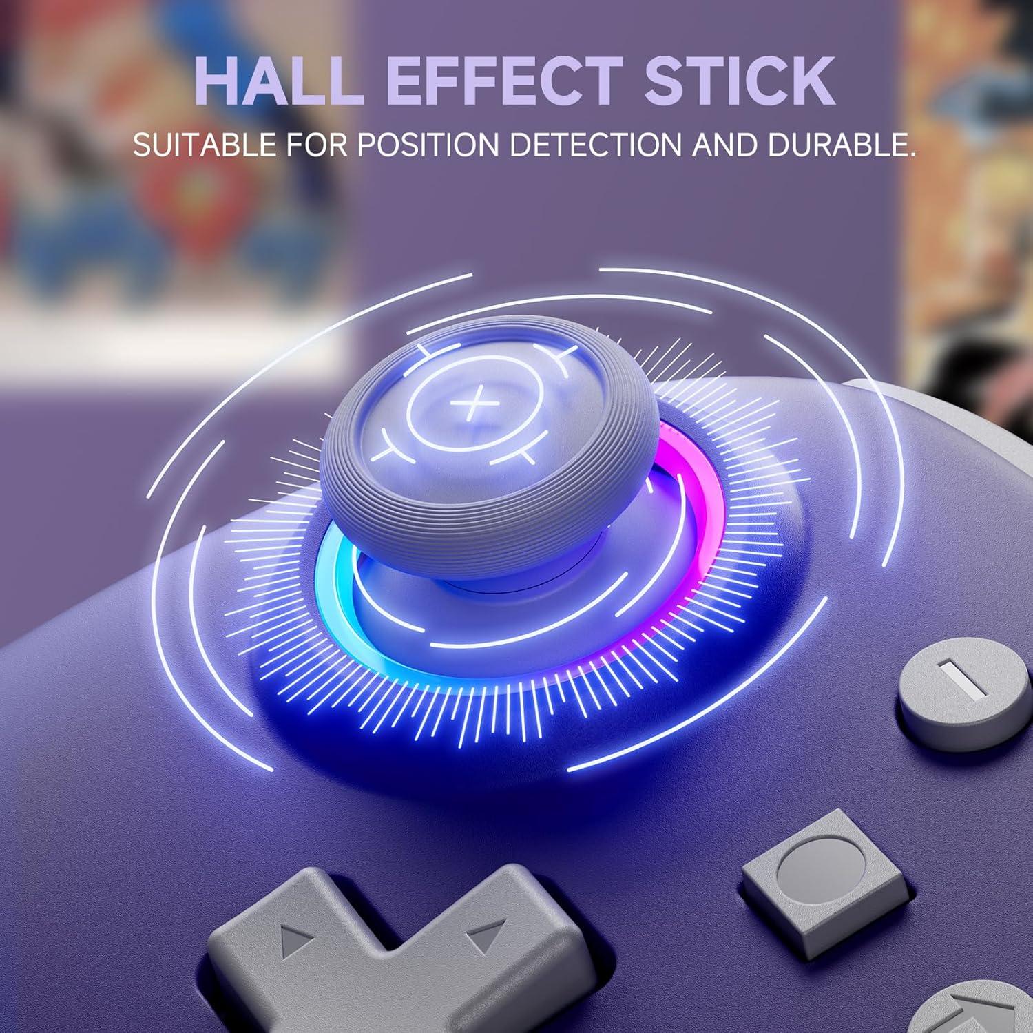 Controlador Inalámbrico ECHTPower para PC y Switch - Joystick Sin Deriva