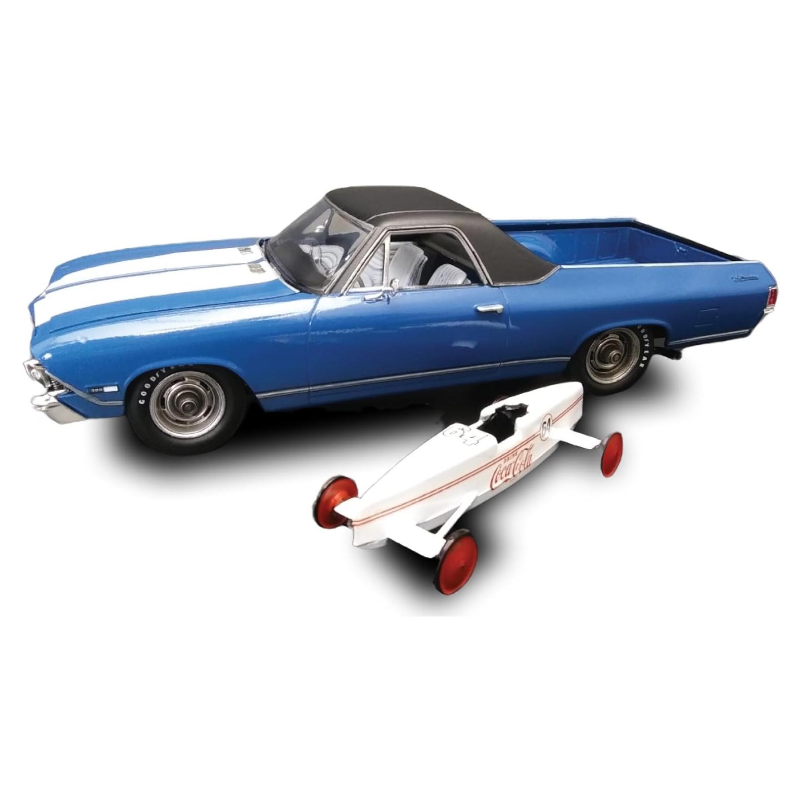 Kit de Modelo AMT 1968 Chevy El Camino SS Coca-Cola 1:25