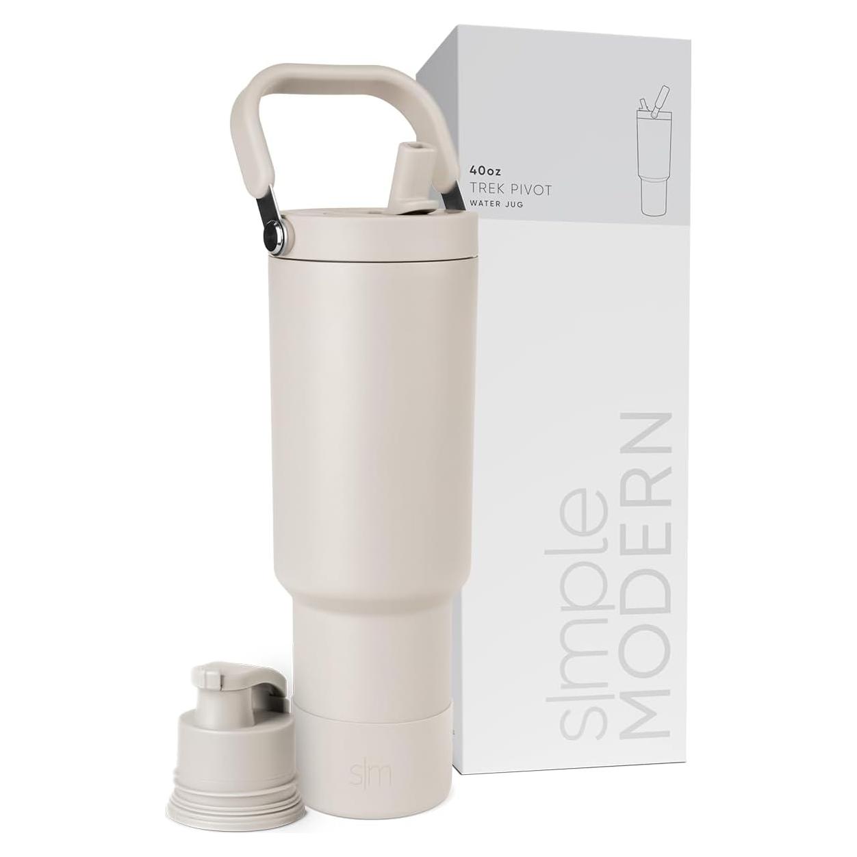 Botella Simple Modern Trek Pivot 1.18L Acero Inoxidable