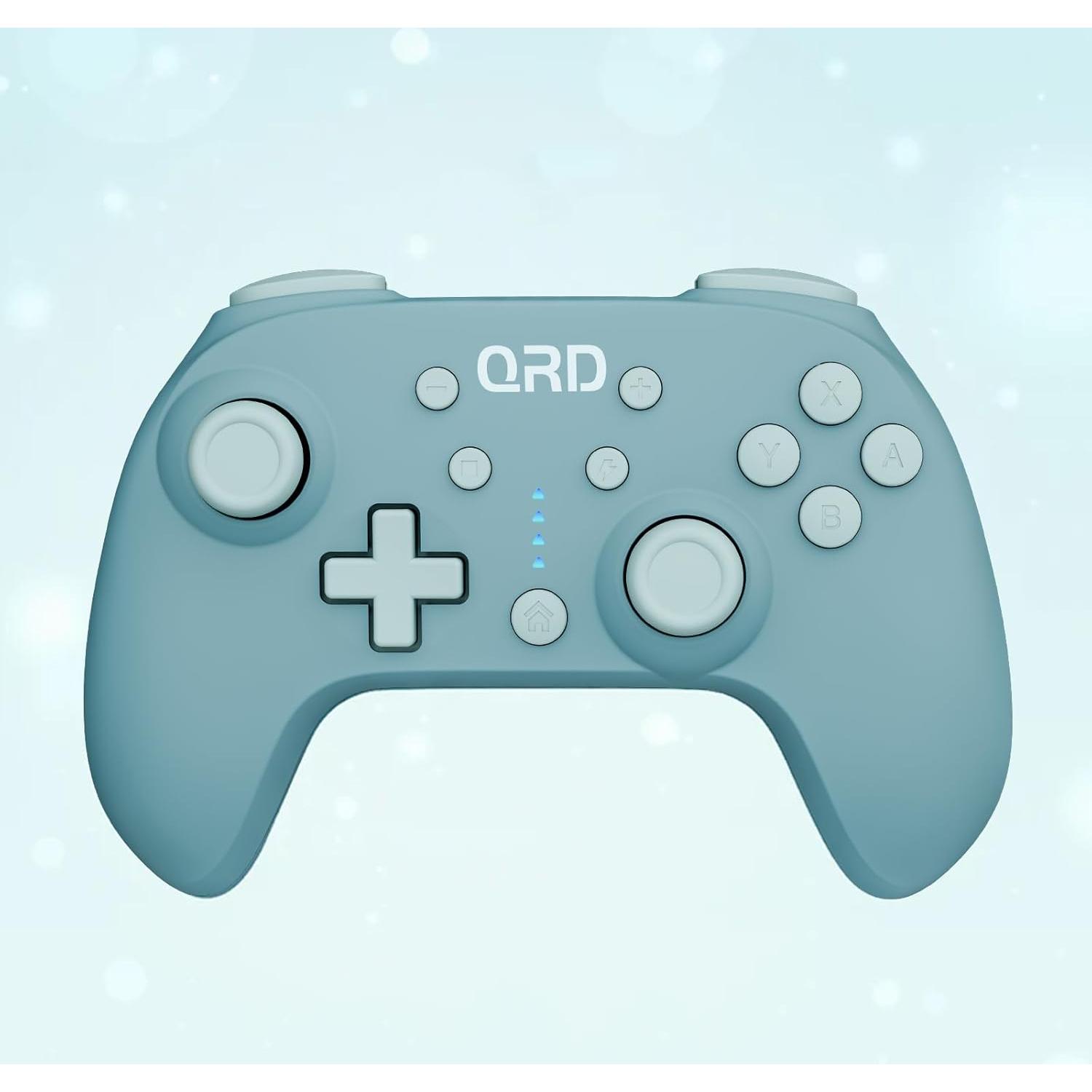 Controlador Inalámbrico QRD Junior E5 Azul para Switch y PC