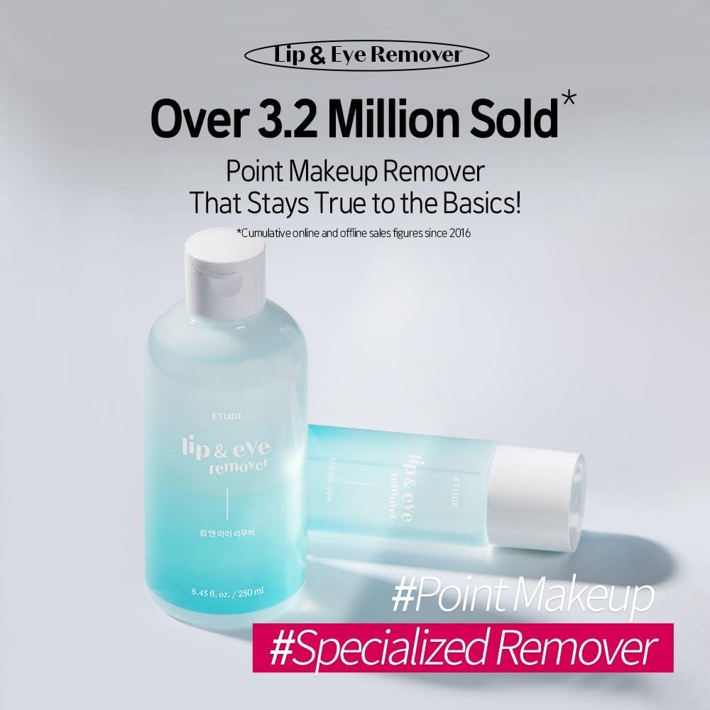 Desmaquillante de Labios y Ojos ETUDE 250ml - Fórmula Doble Fase