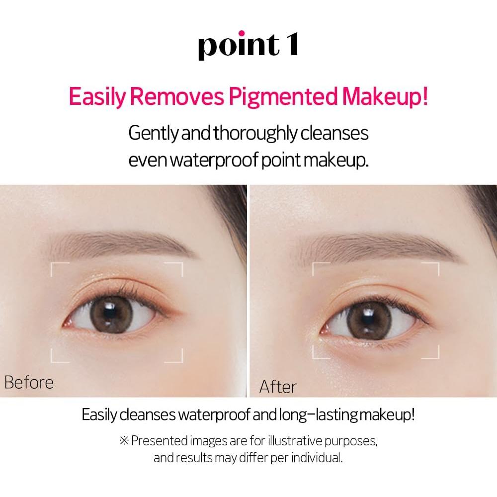 Desmaquillante de Labios y Ojos ETUDE 250ml - Fórmula Doble Fase