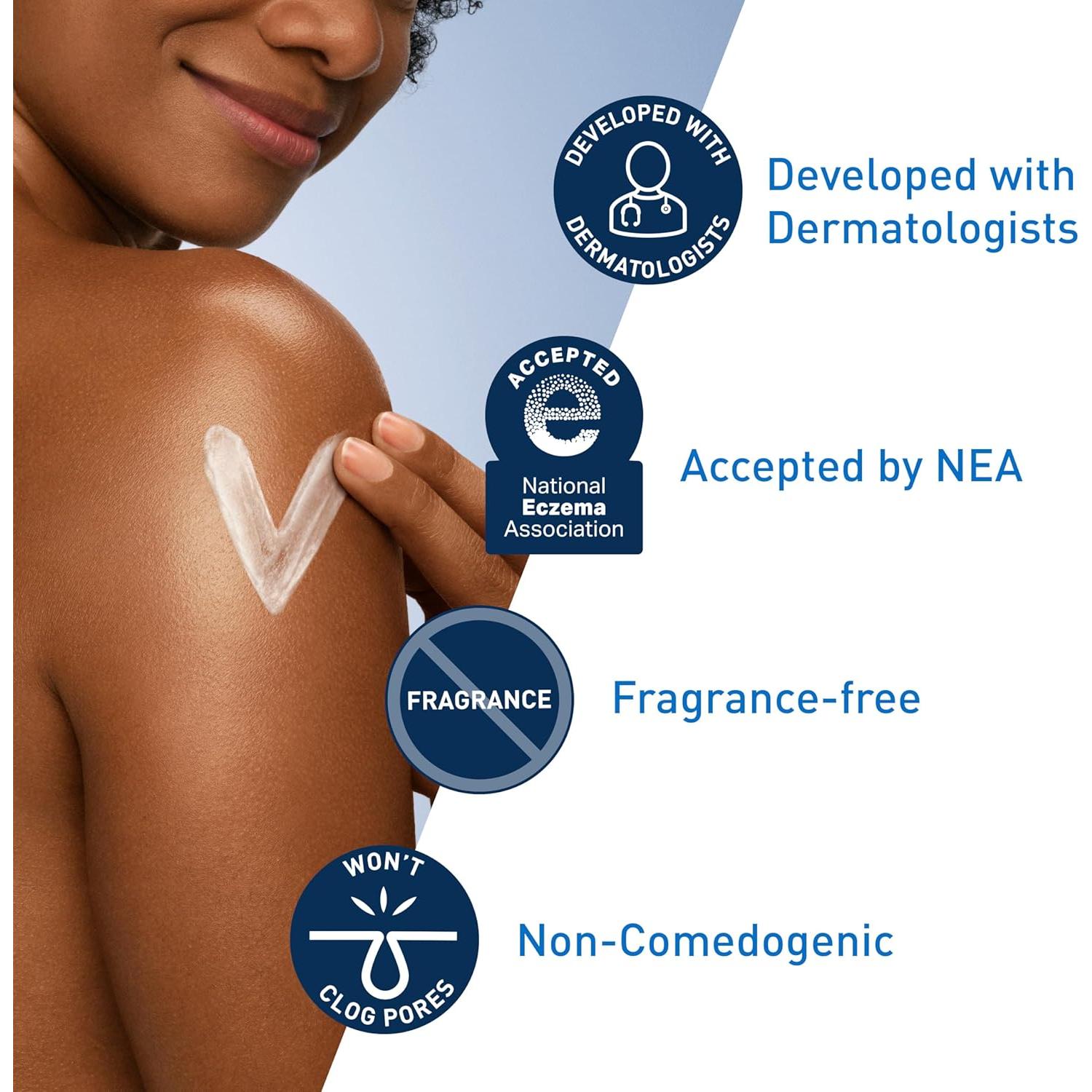 Loción Hidratante Diaria CeraVe 340 g Sin Fragancia