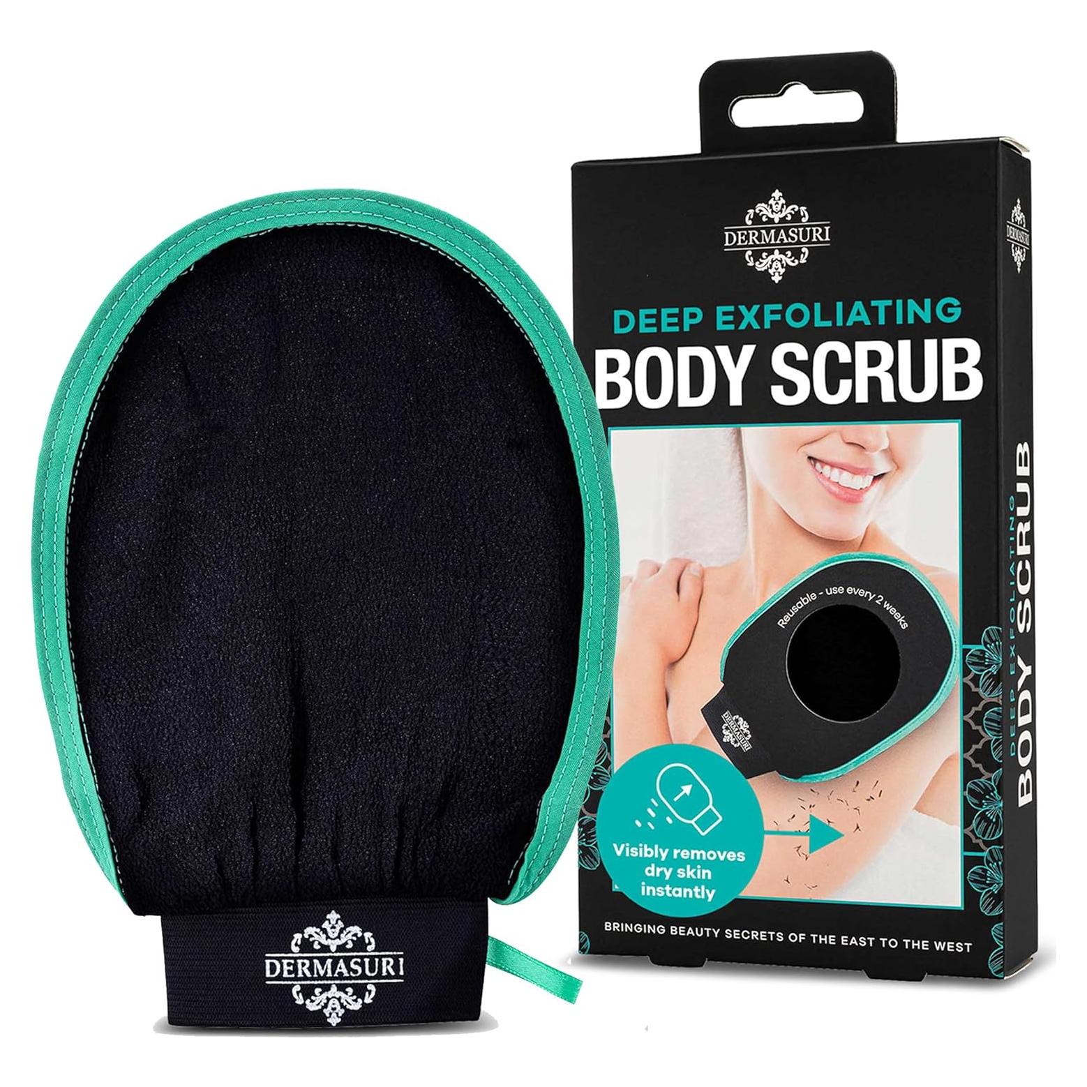 Guante Exfoliante Dermasuri - Mitón para Cuerpo 1 Paquete