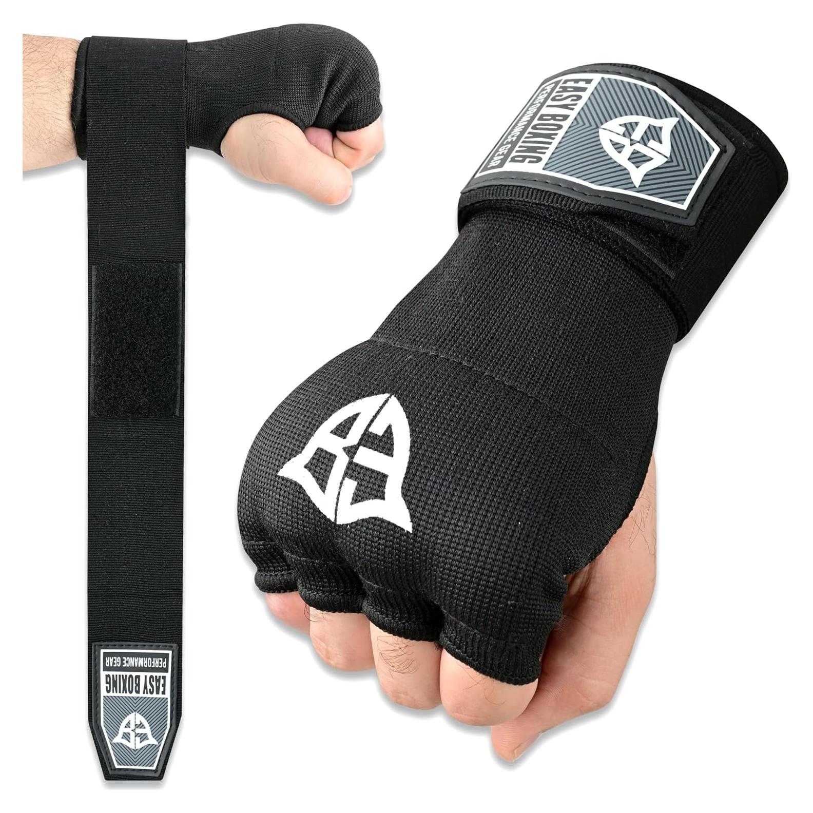 Guantes de Gel para Boxeo EASY BOXING con Correa Rápida