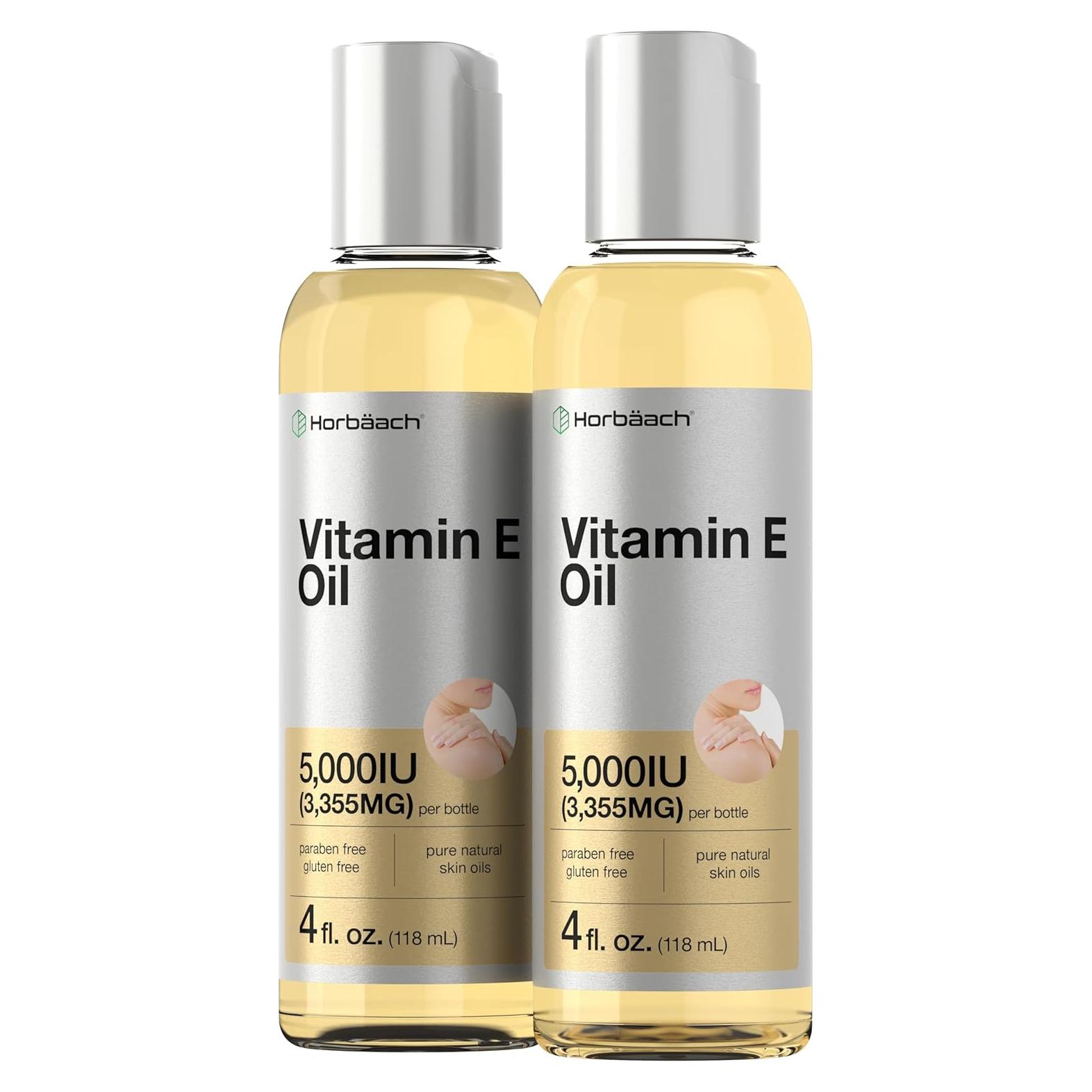 Aceite de Vitamina E Horbaach 5000 IU 236 ml Piel y Cabello