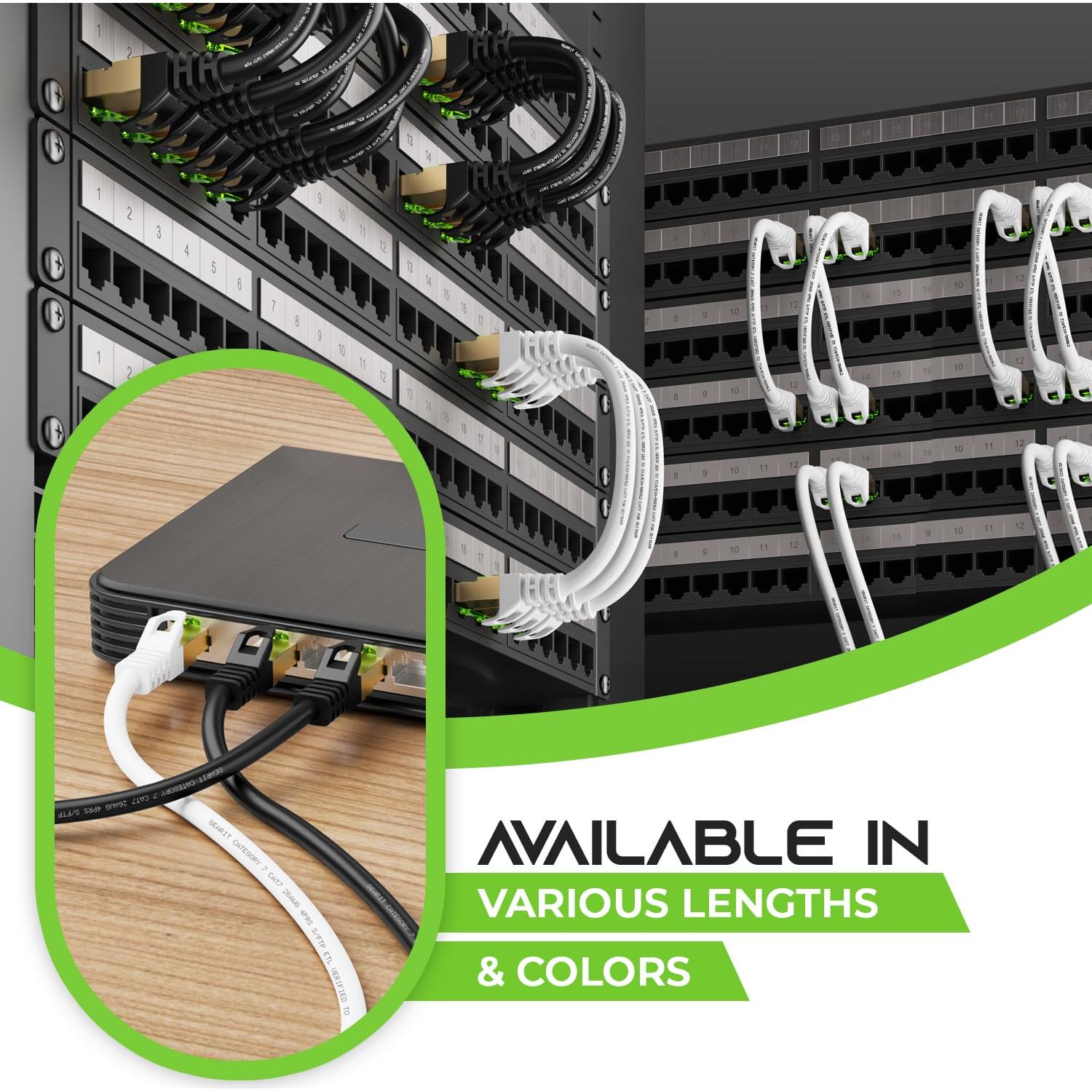 Cable Ethernet Exterior GEARit Cat7 60.96m SFTP Blindado