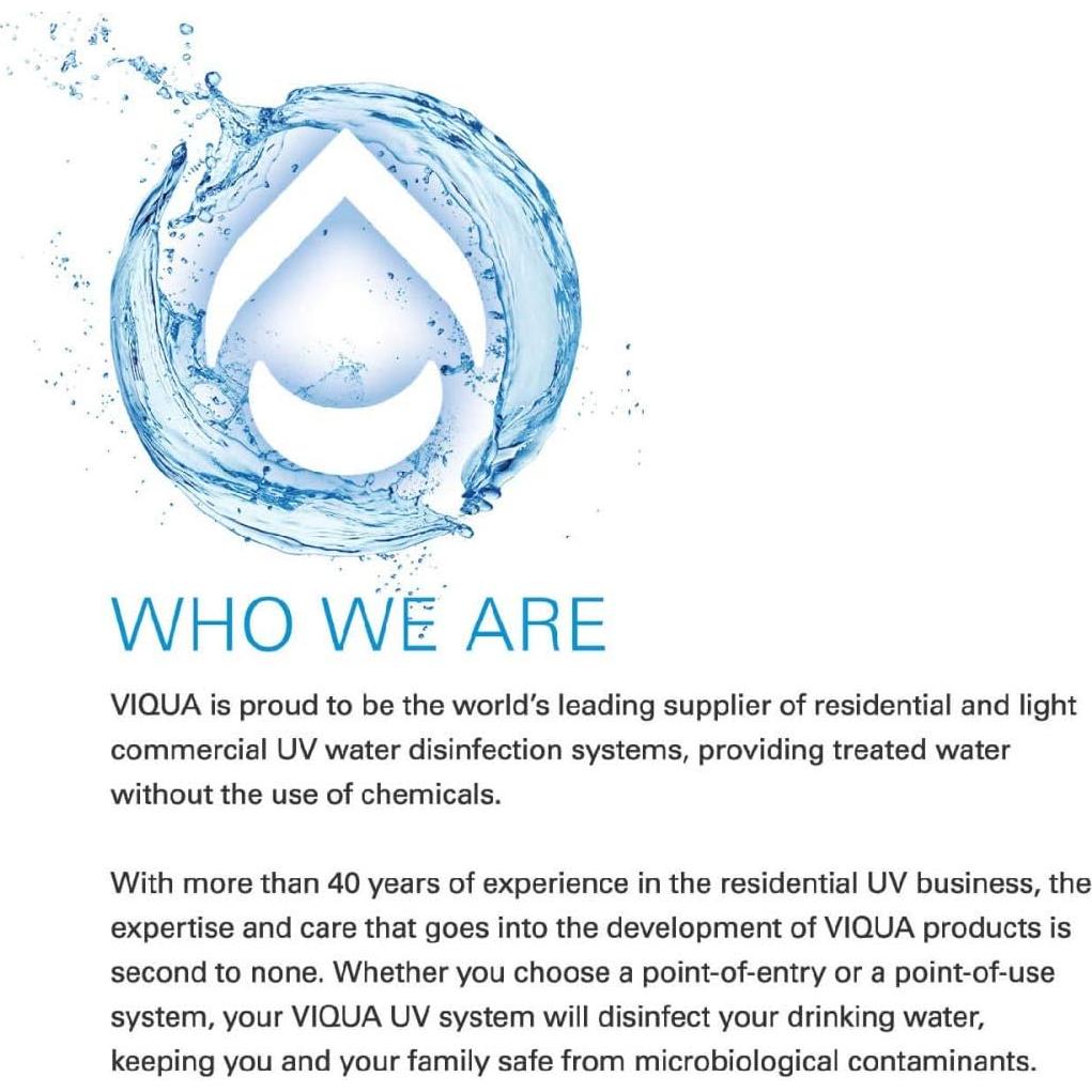 Lámpara UV Viqua S810RL 38W para tratamiento de agua