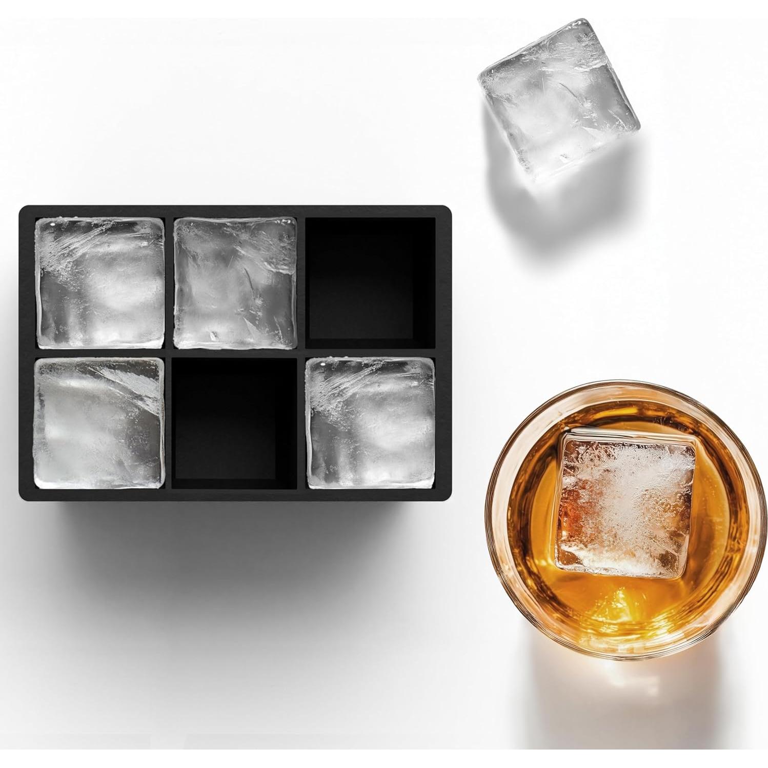 Moldes de Hielo Glacio - Silicona Grande para Whisky