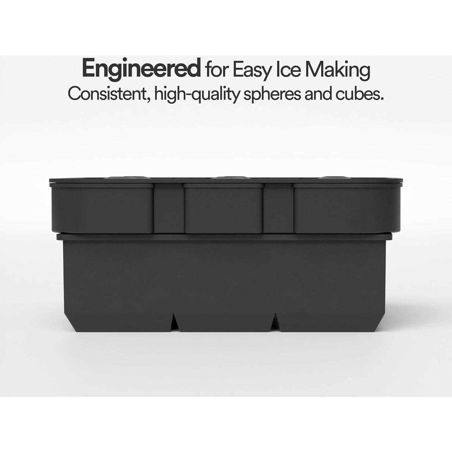 Moldes de Hielo Glacio - Silicona Grande para Whisky