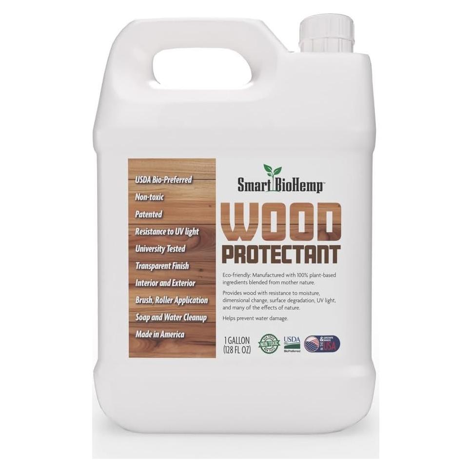 Protector de Madera Smart Green 3,78 L Ecológico UV y Agua