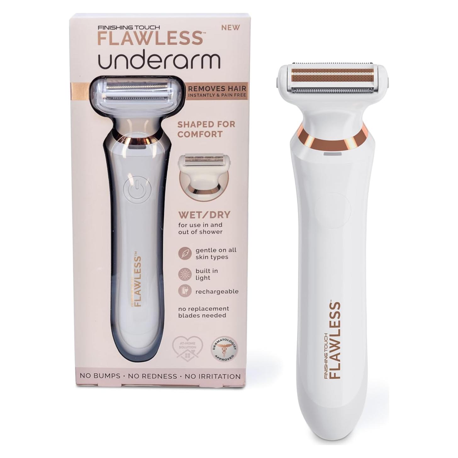 Depiladora Inalámbrica Finishing Touch para Axilas Sensibles