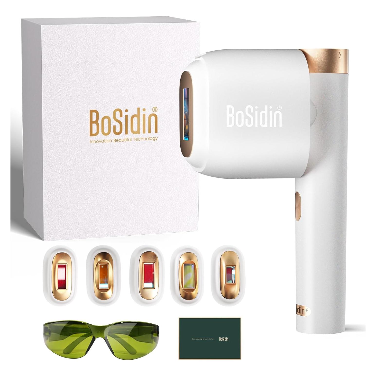 Eliminación de Vello Láser BoSidin IPL Indoloro 6 Modos