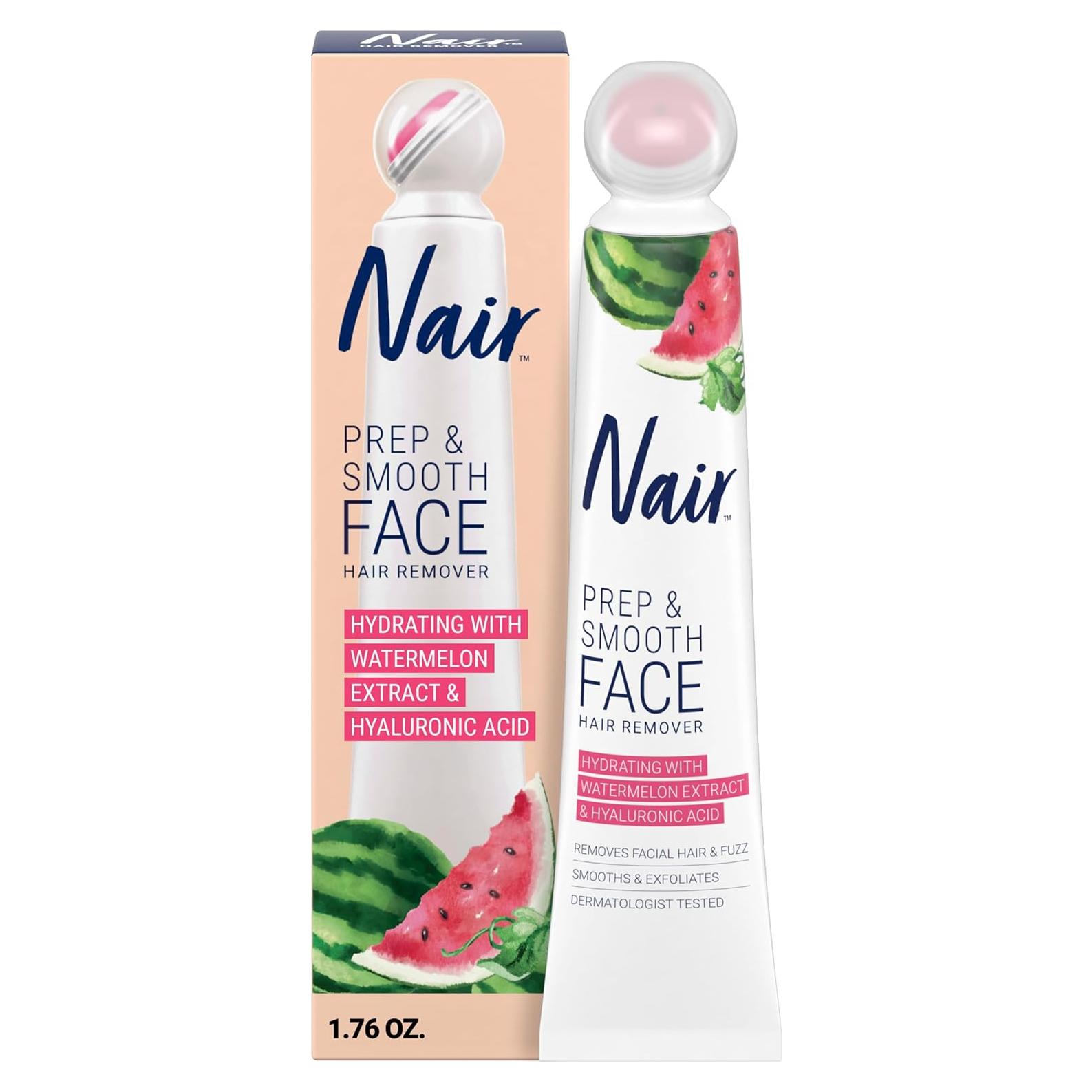 Crema Depilatoria Exfoliante Nair Prep & Smooth 50g